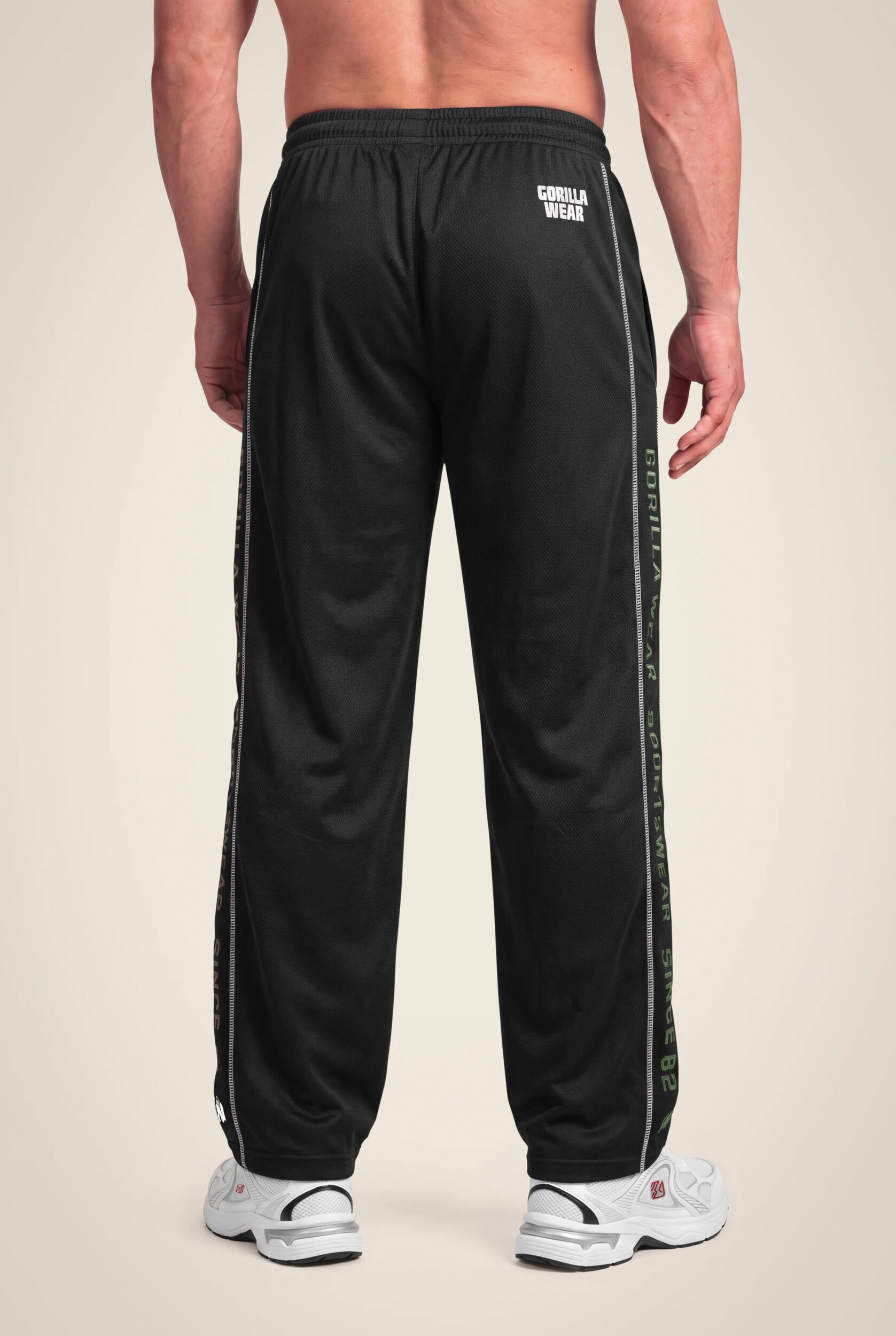 Functional Mesh Pantalon Gorilla Wear - Noir/Vert - vue 2
