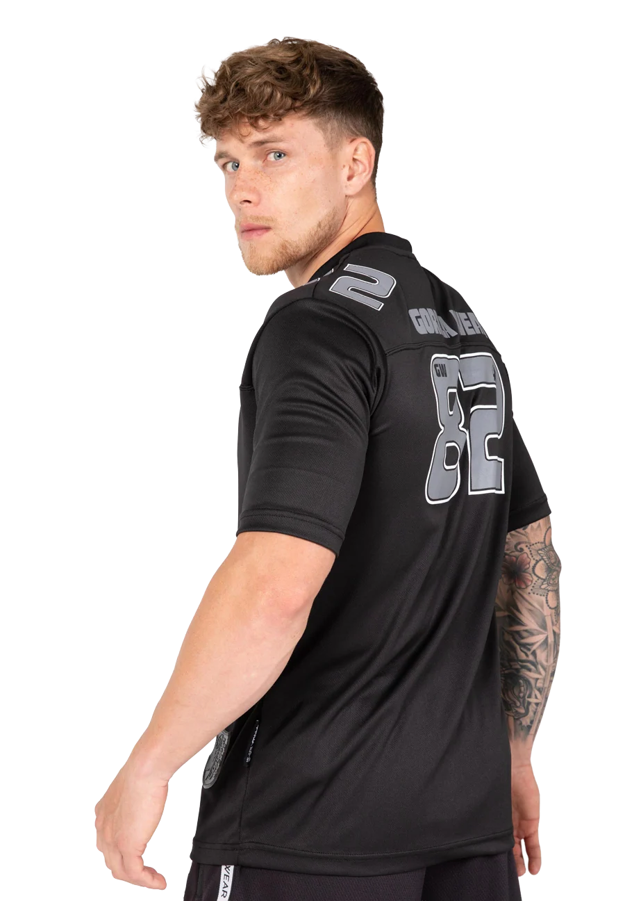 Fresno T-shirt Gorilla Wear - Noir/Gris - vue 2