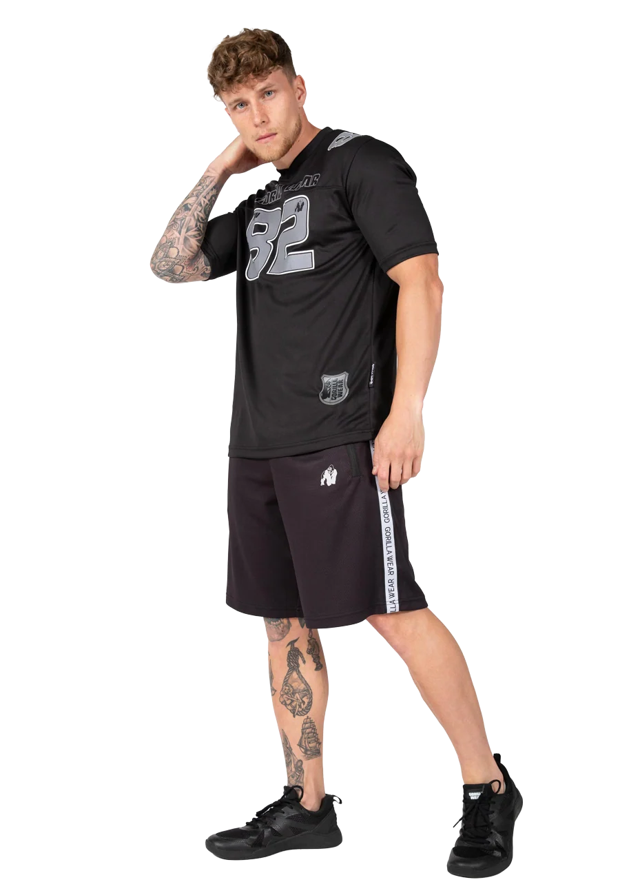 Fresno T-shirt Gorilla Wear - Noir/Gris - vue 3