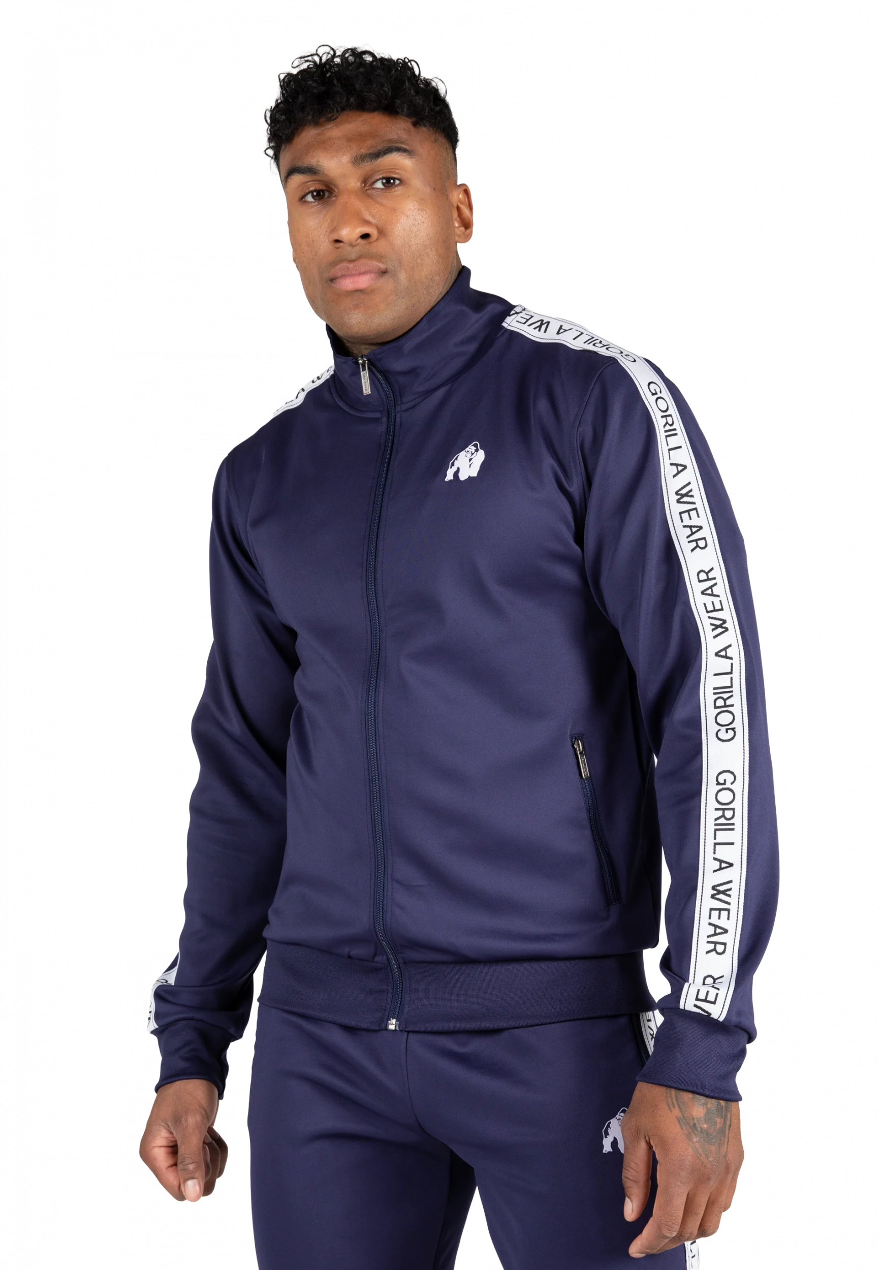 Delaware Track Veste Gorilla Wear - Bleu marine - vue 1