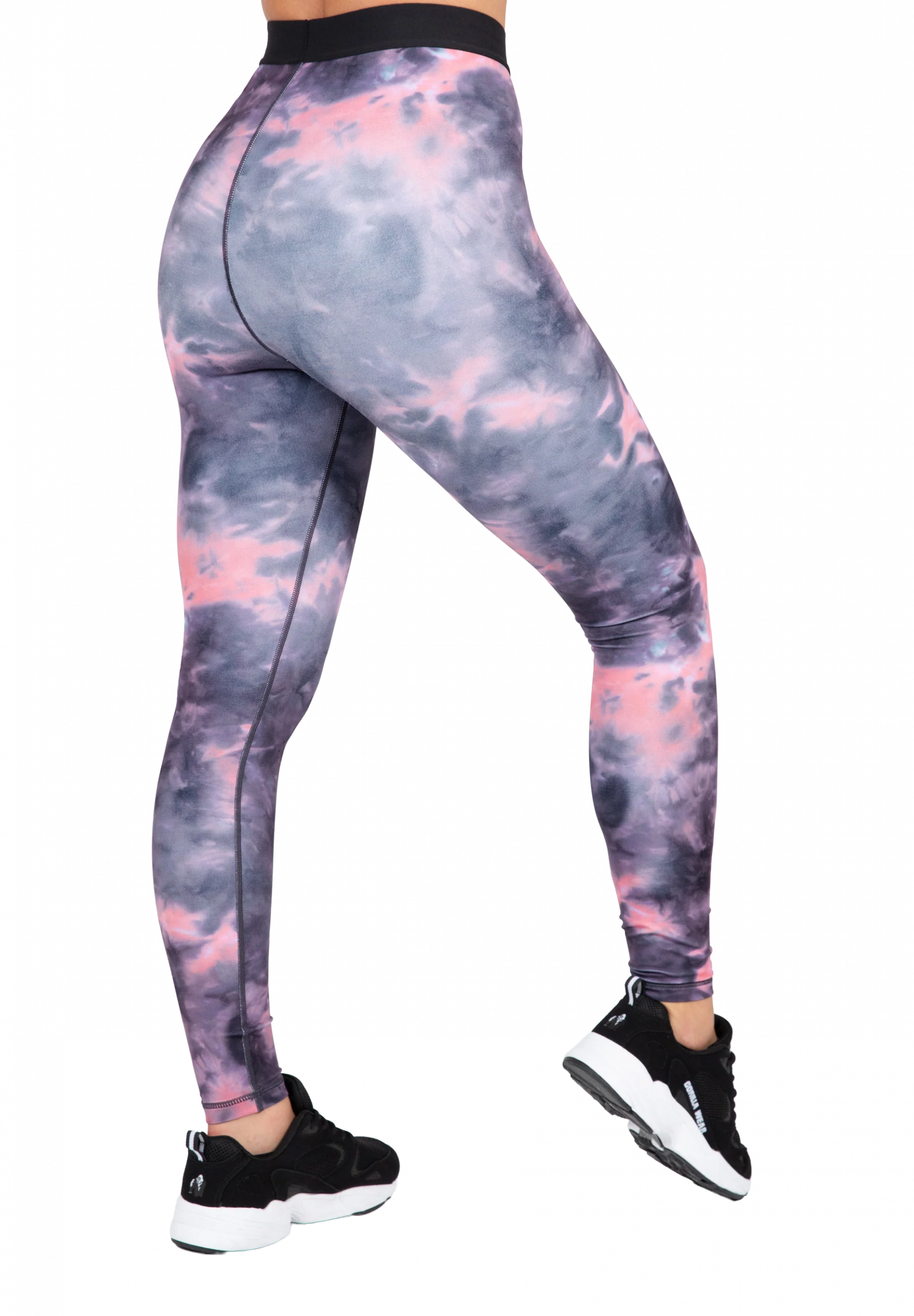 Colby Legging Gorilla Wear - Gris/Rose - vue 2