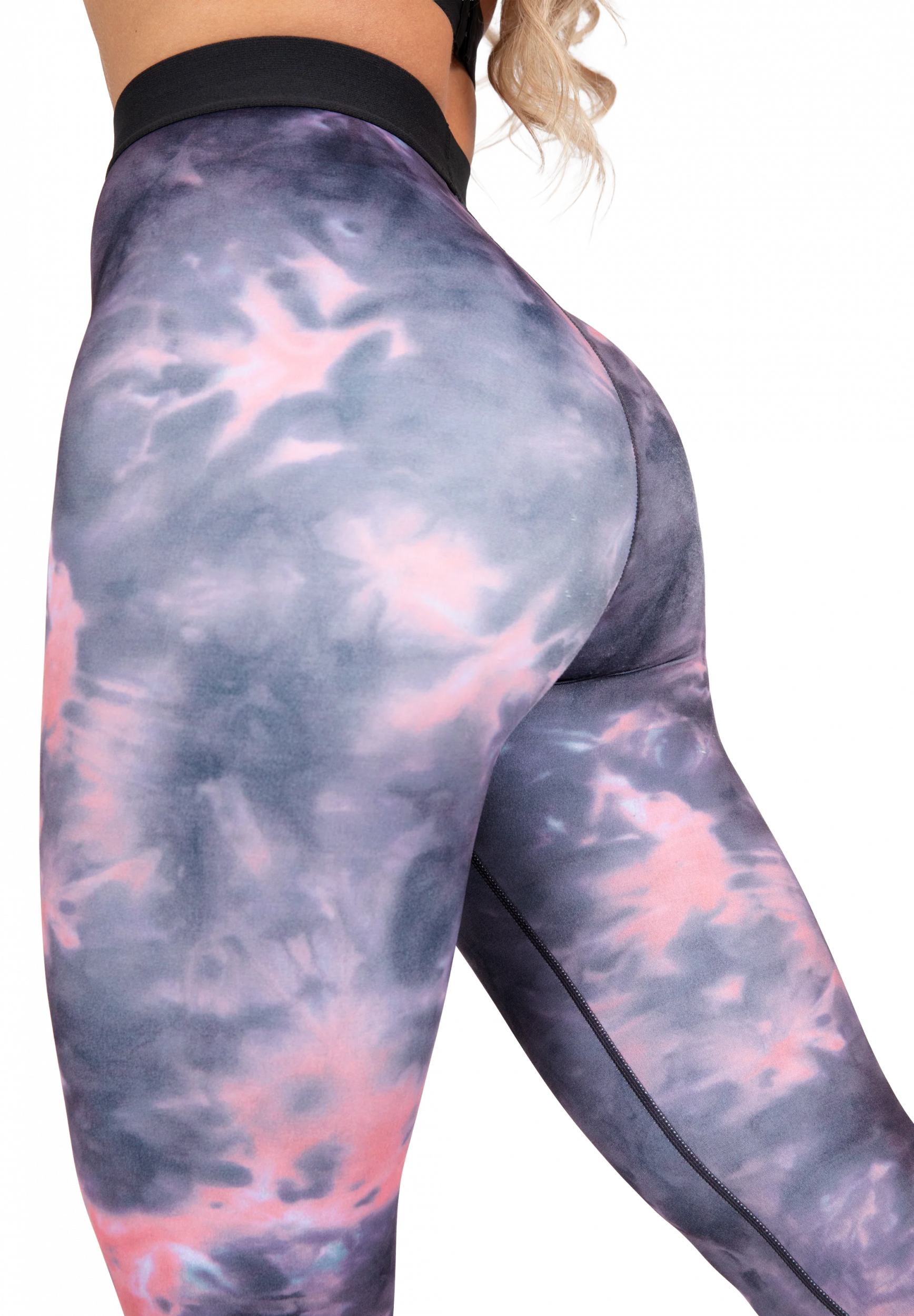 Colby Legging Gorilla Wear - Gris/Rose - vue 4