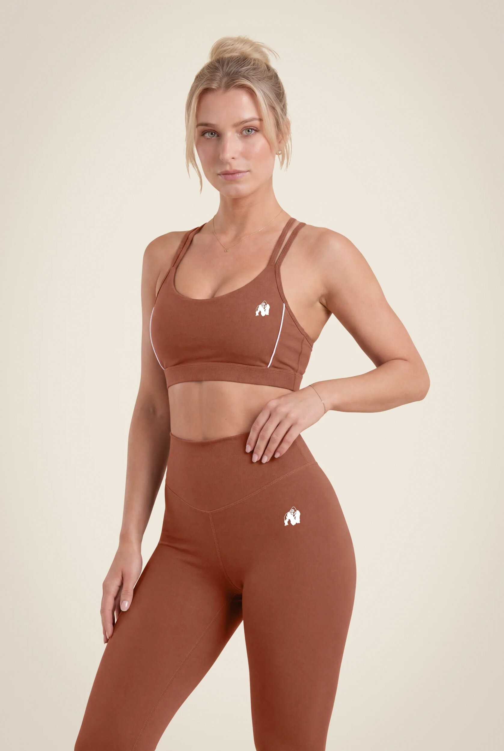 Arizona Legging Gorilla Wear - Marron - vue 3