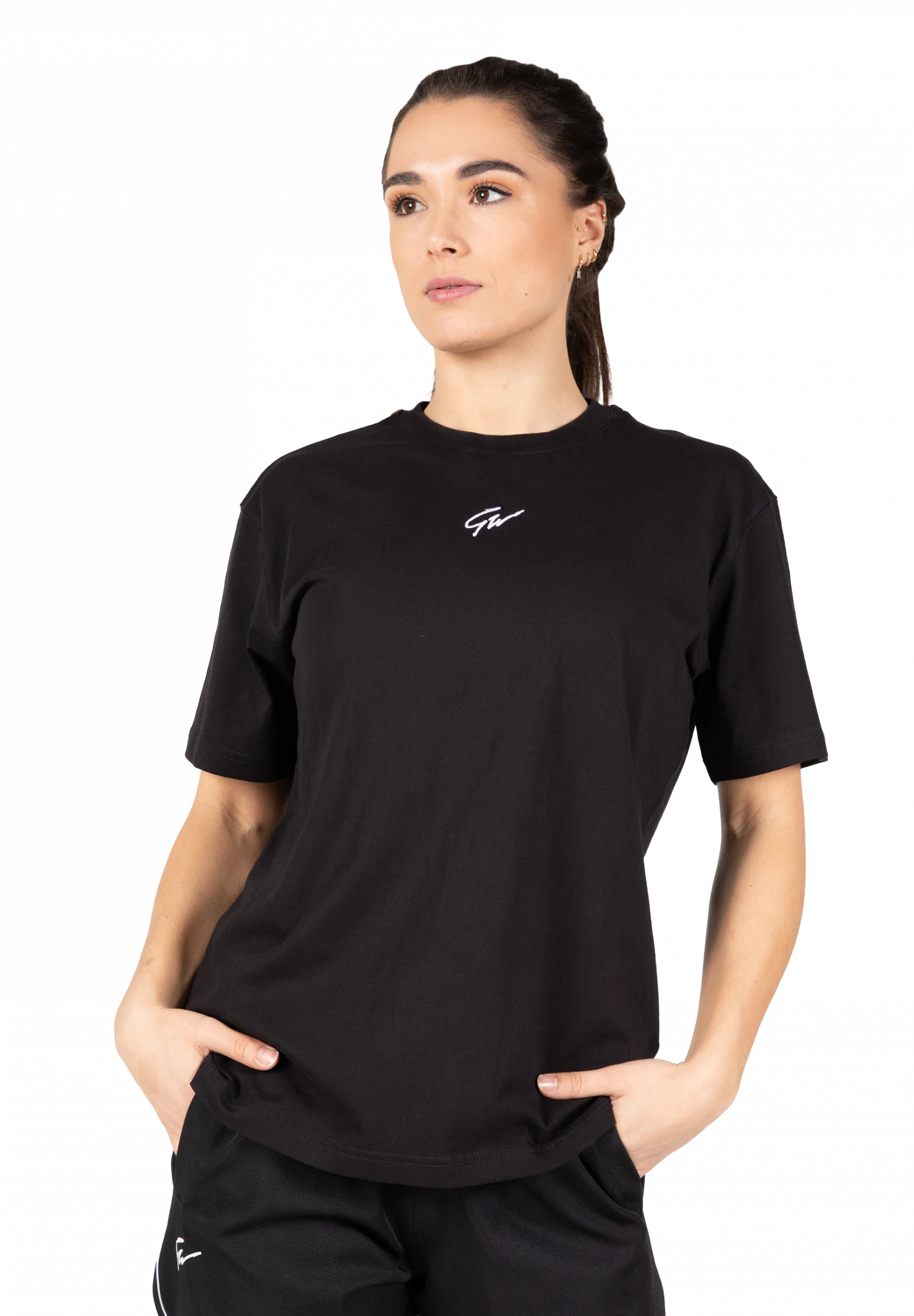 Bixby Oversized T-shirt Gorilla Wear - Noir, vue 1