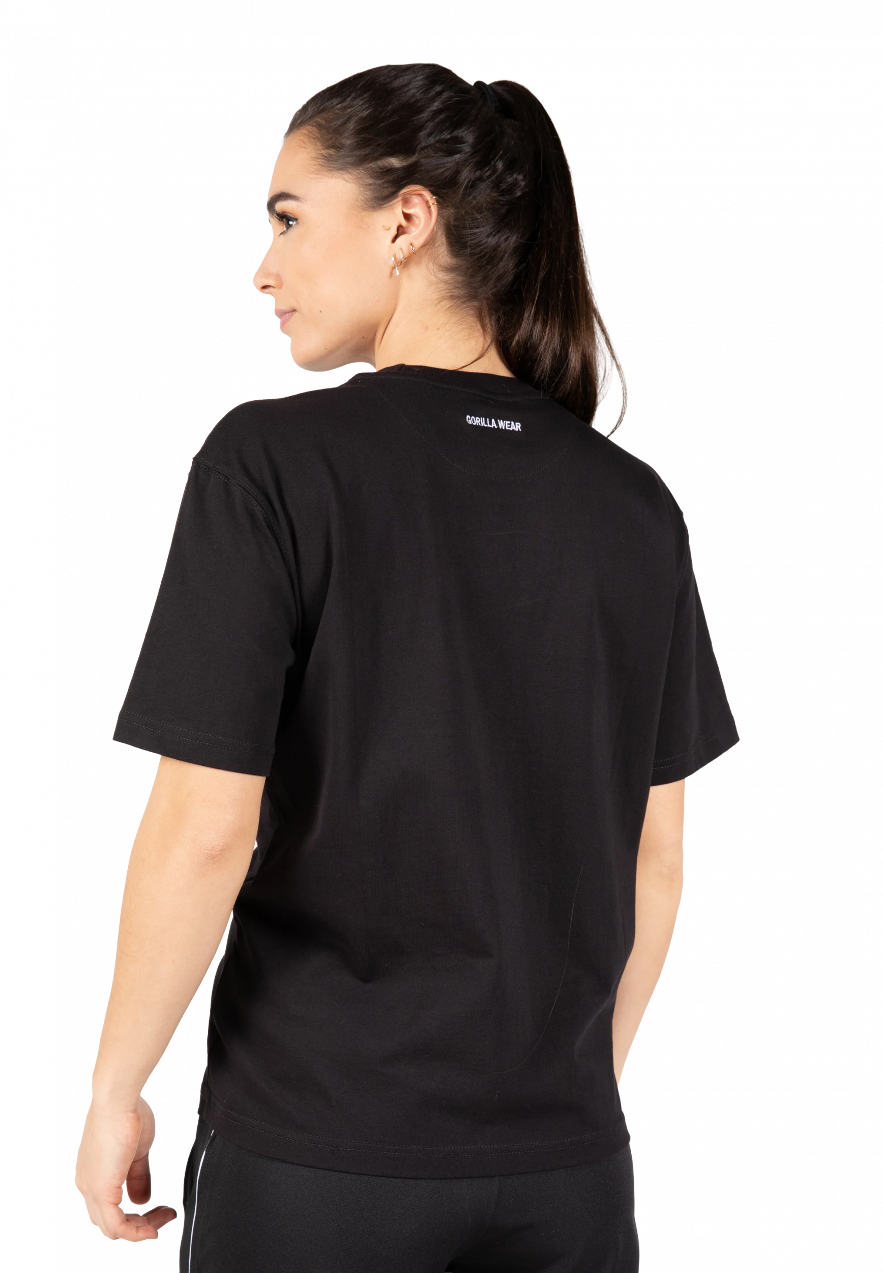 Bixby Oversized T-shirt Gorilla Wear - Noir, vue 2