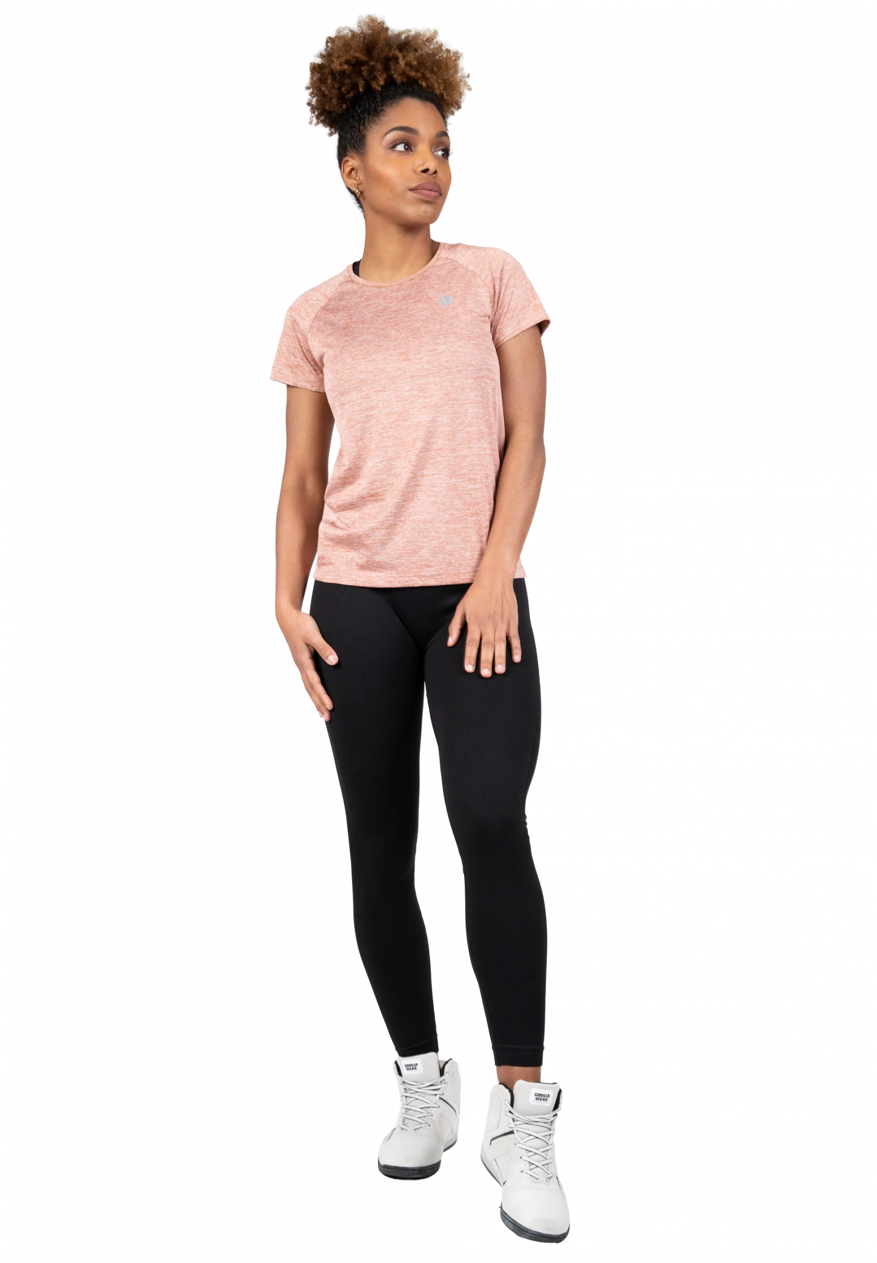 Monetta Performance T-shirt Gorilla Wear - Rose saumon, vue 3