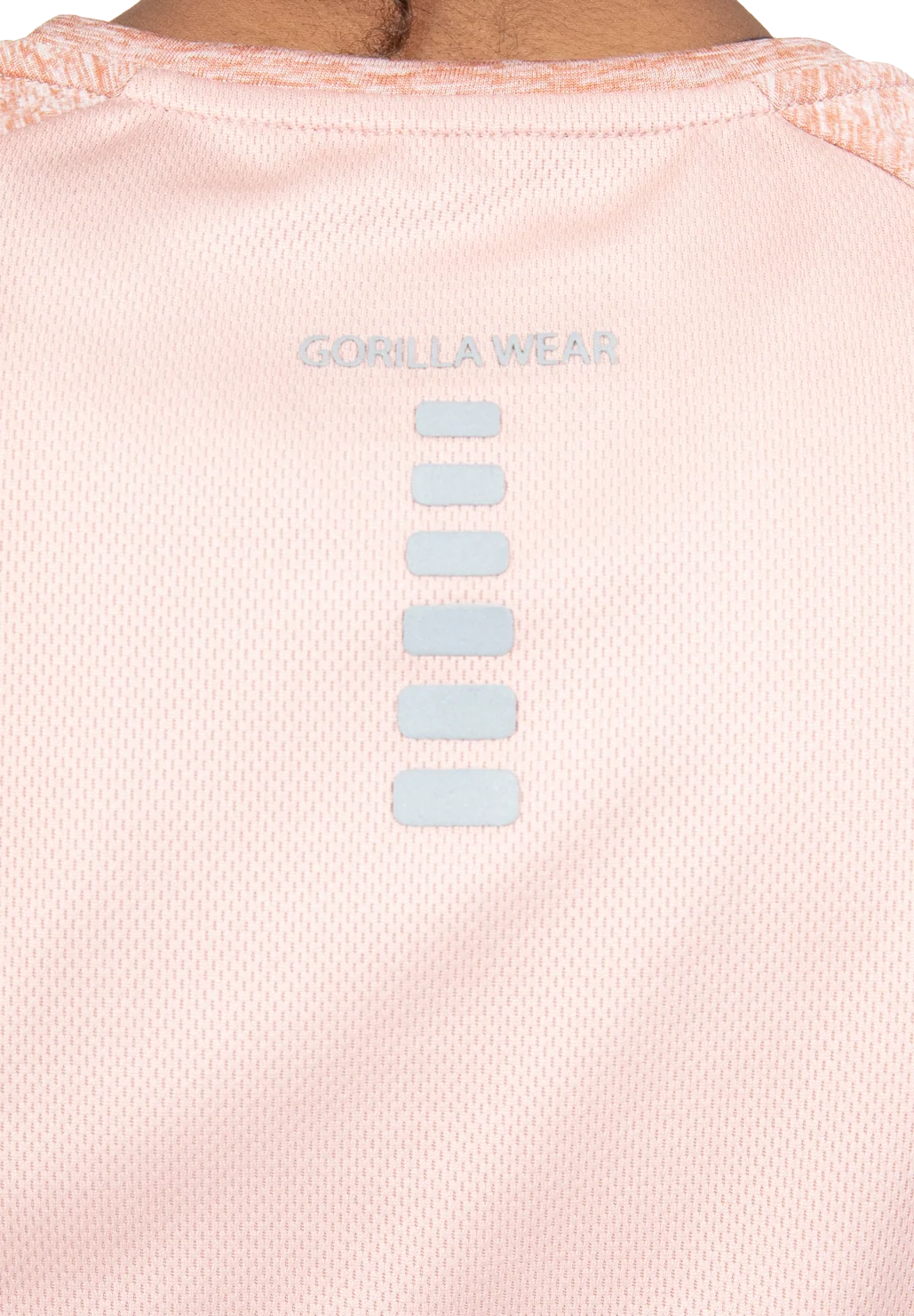 Monetta Performance T-shirt Gorilla Wear - Rose saumon, vue 5