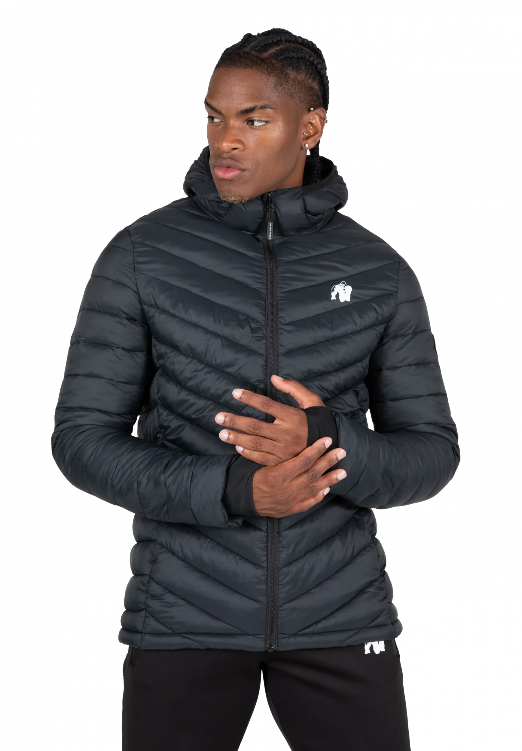 Osborn Puffer Veste Gorilla Wear - Noir, vue 1