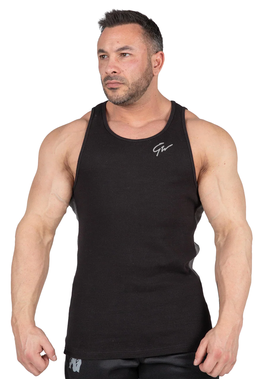 Richmond Rib Débardeur Gorilla Wear - Noir/Gris, vue 1