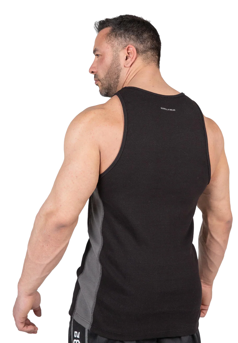 Richmond Rib Débardeur Gorilla Wear - Noir/Gris, vue 2