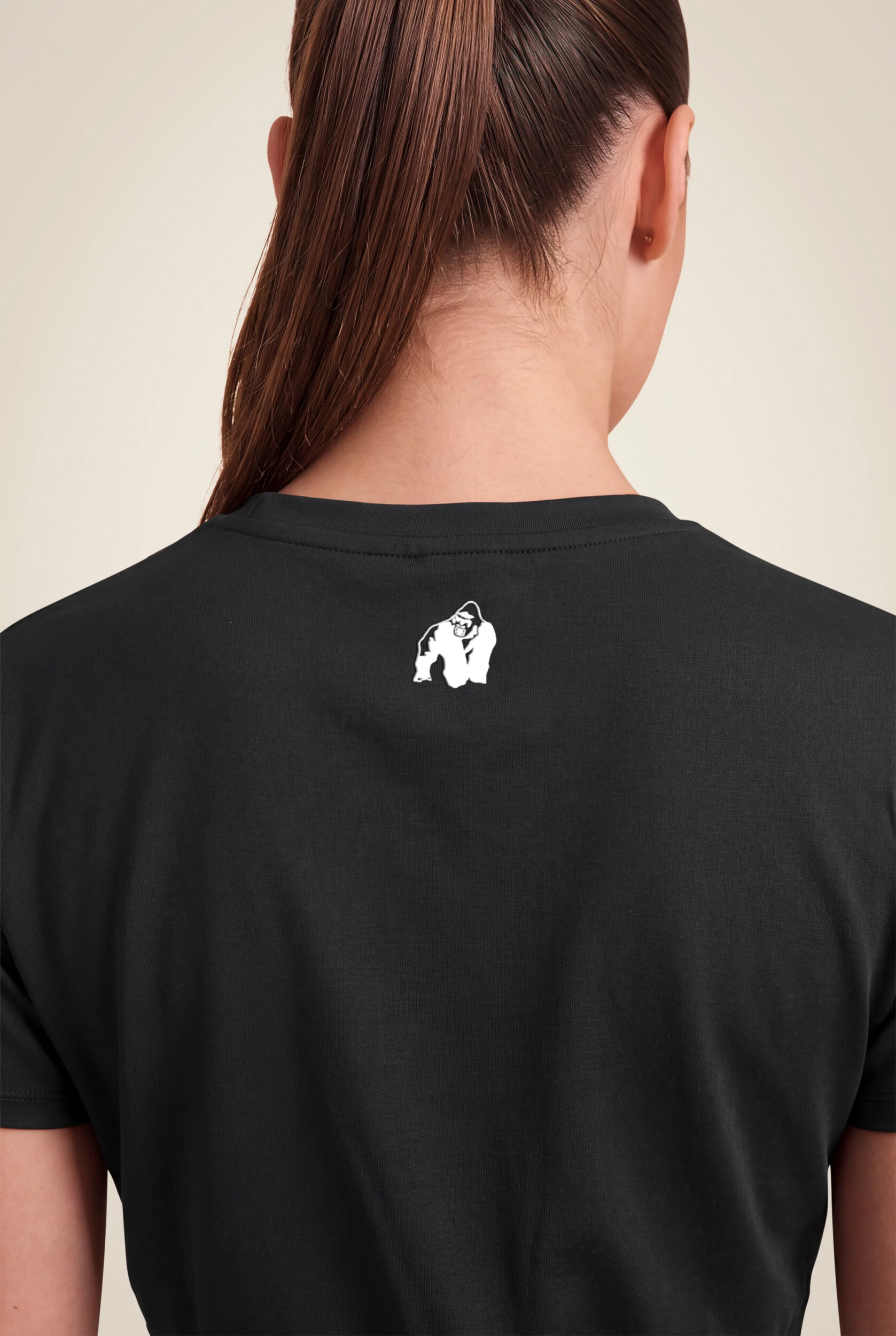Colby Cropped T-shirt Gorilla Wear - Noir, photo 5