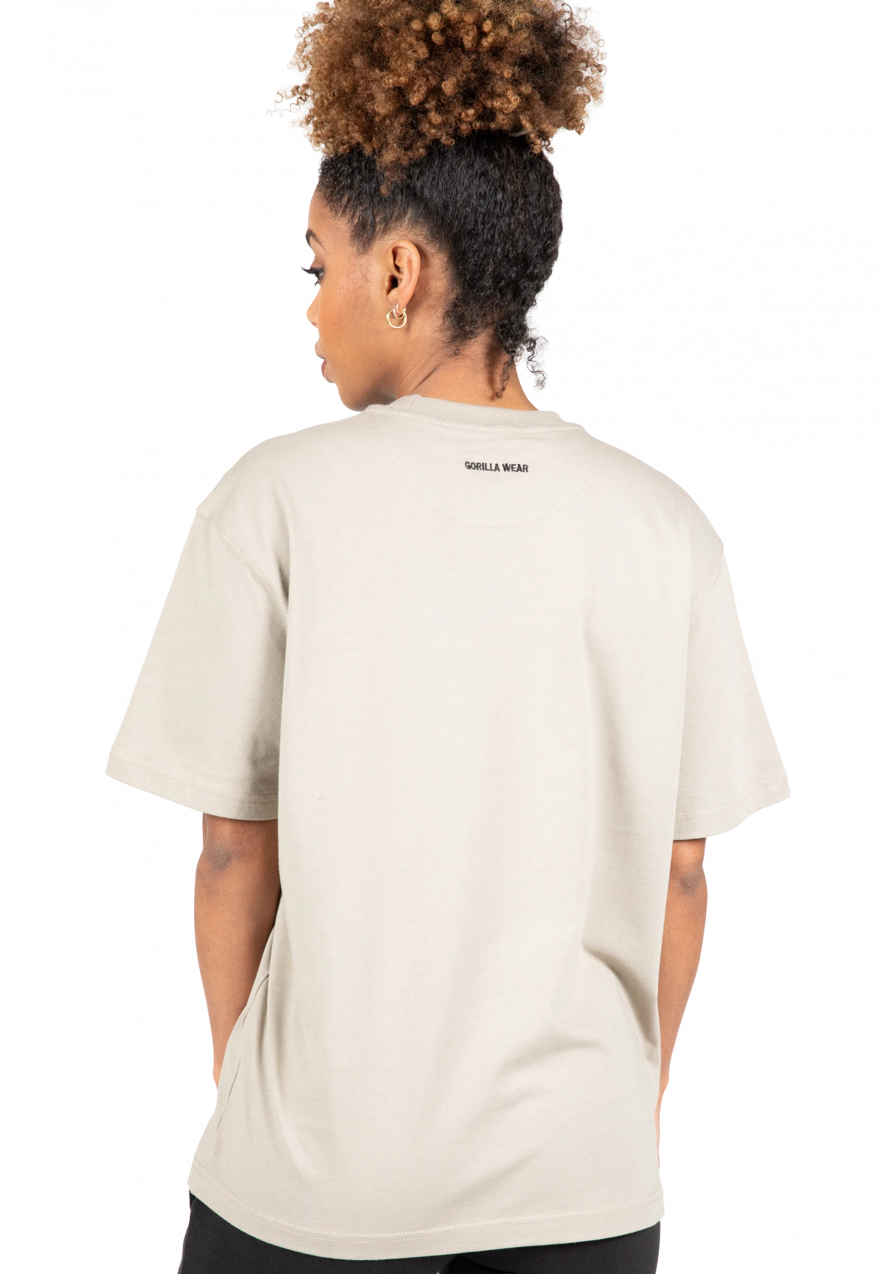 Bixby Oversized T-shirt Gorilla Wear - Beige, photo 2