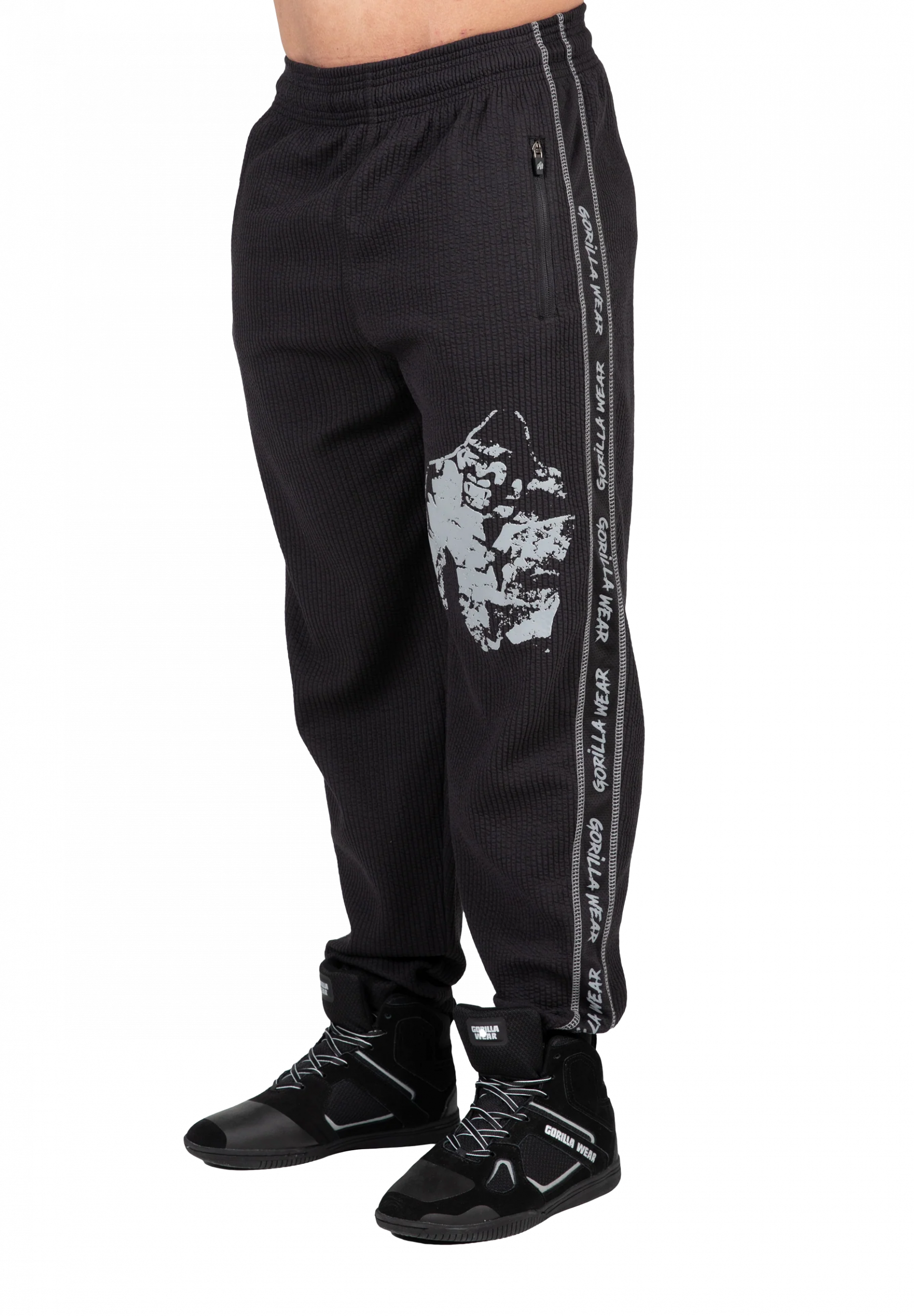 Buffalo Old School Workout pantalon Gorilla Wear - Noir/Gris, photo 1