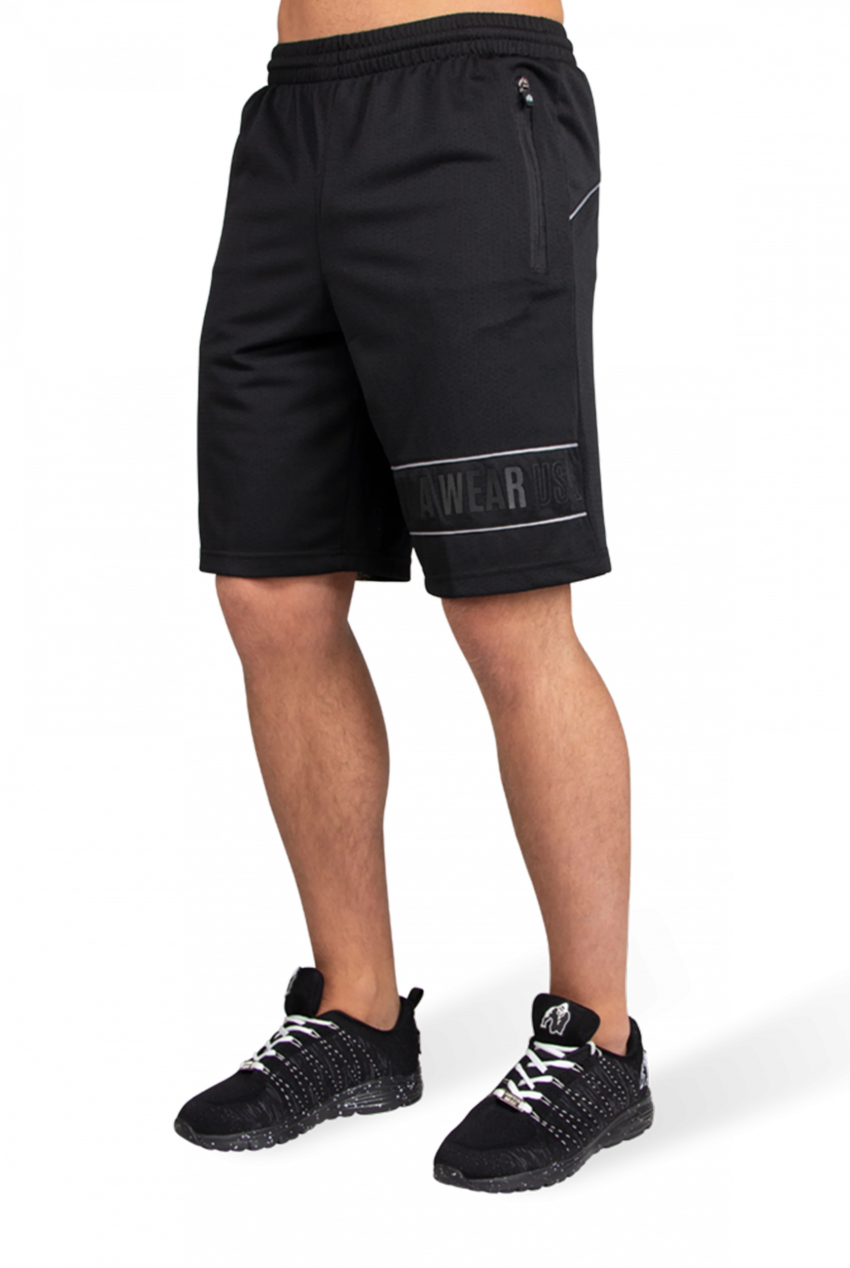 Branson short Gorilla Wear - Noir/Gris, photo 1