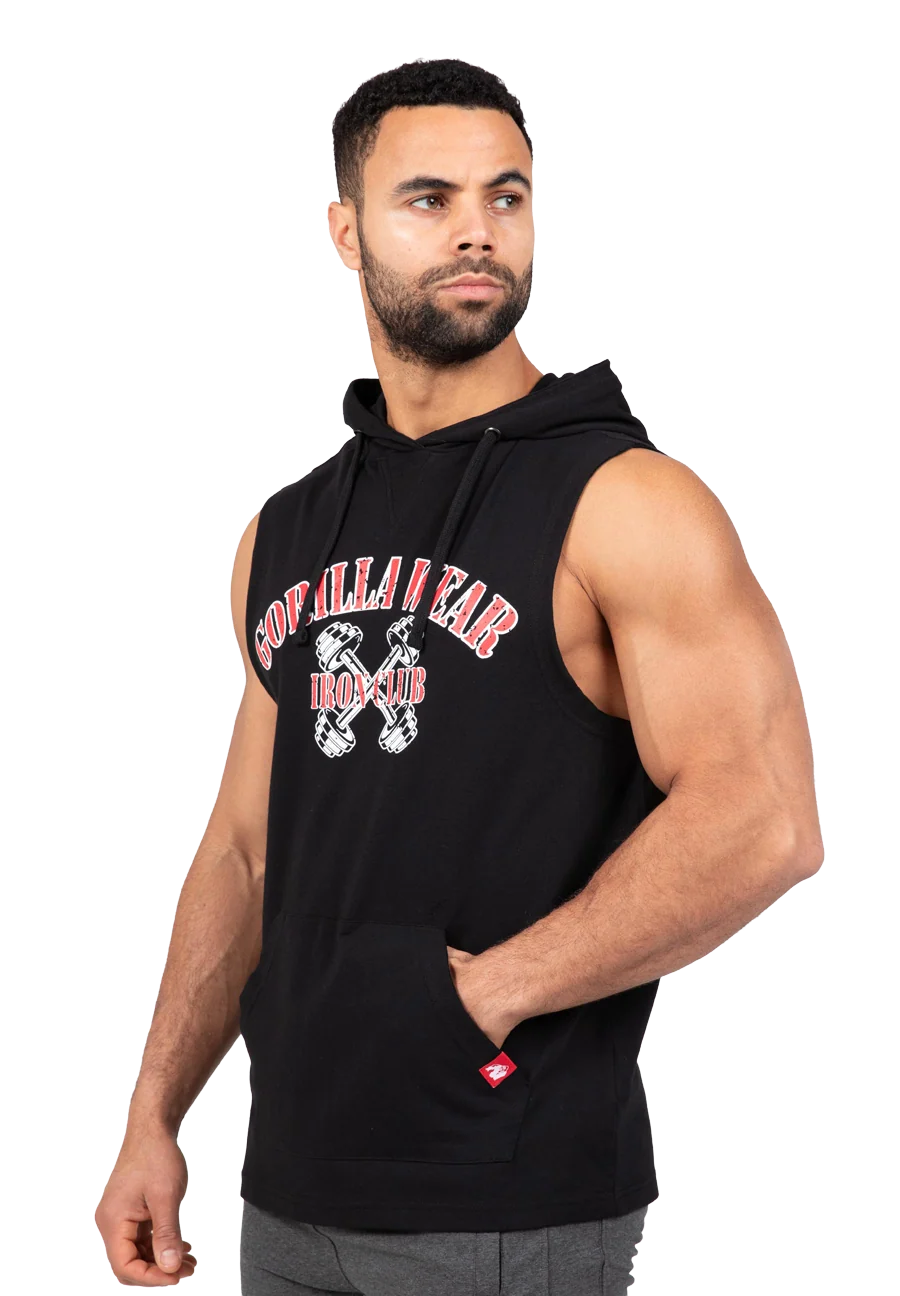 Chico S/L Hooded T-shirt Gorilla Wear - Noir, photo 1