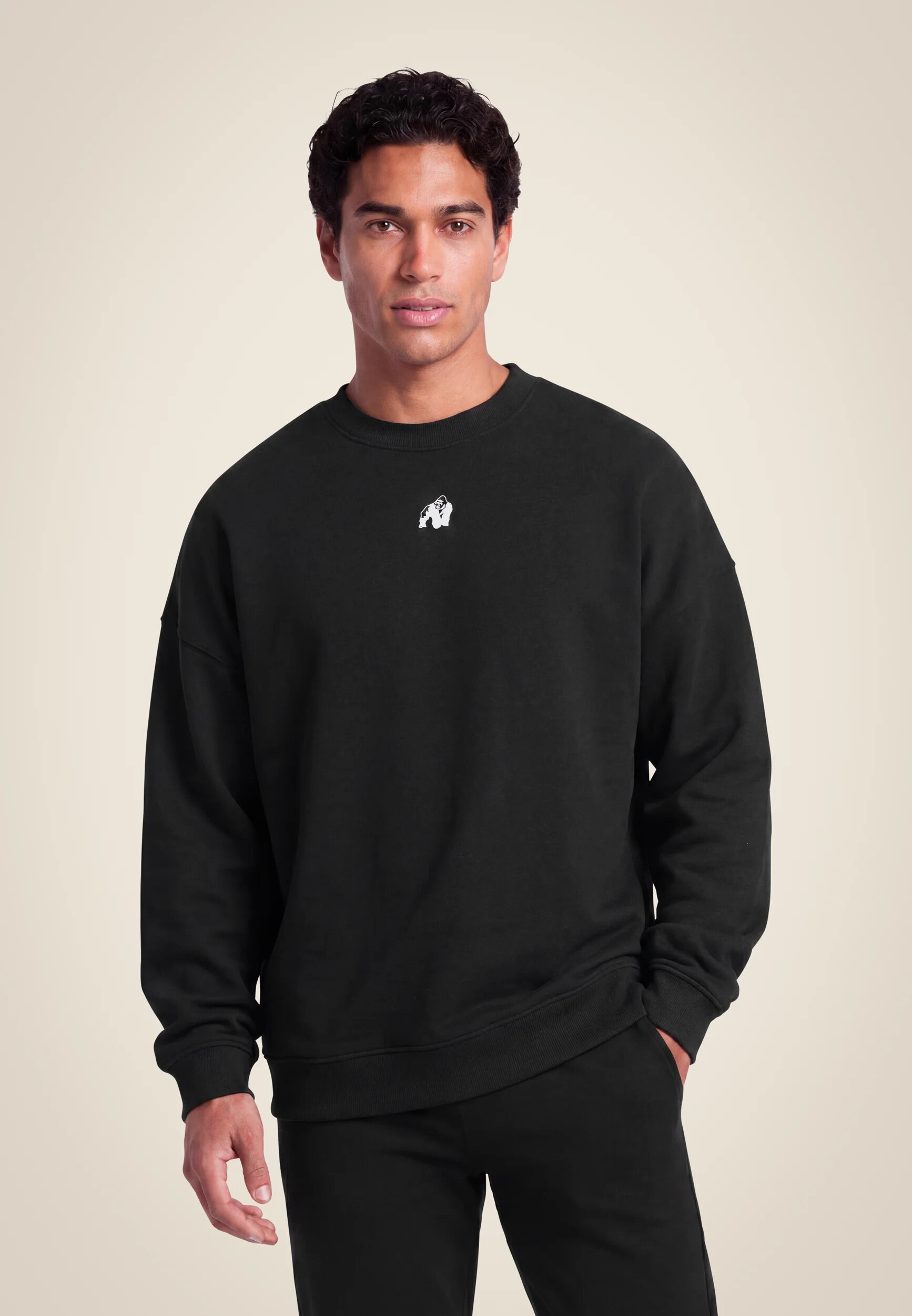 Leeds Oversized pull Gorilla Wear - Noir, photo 2