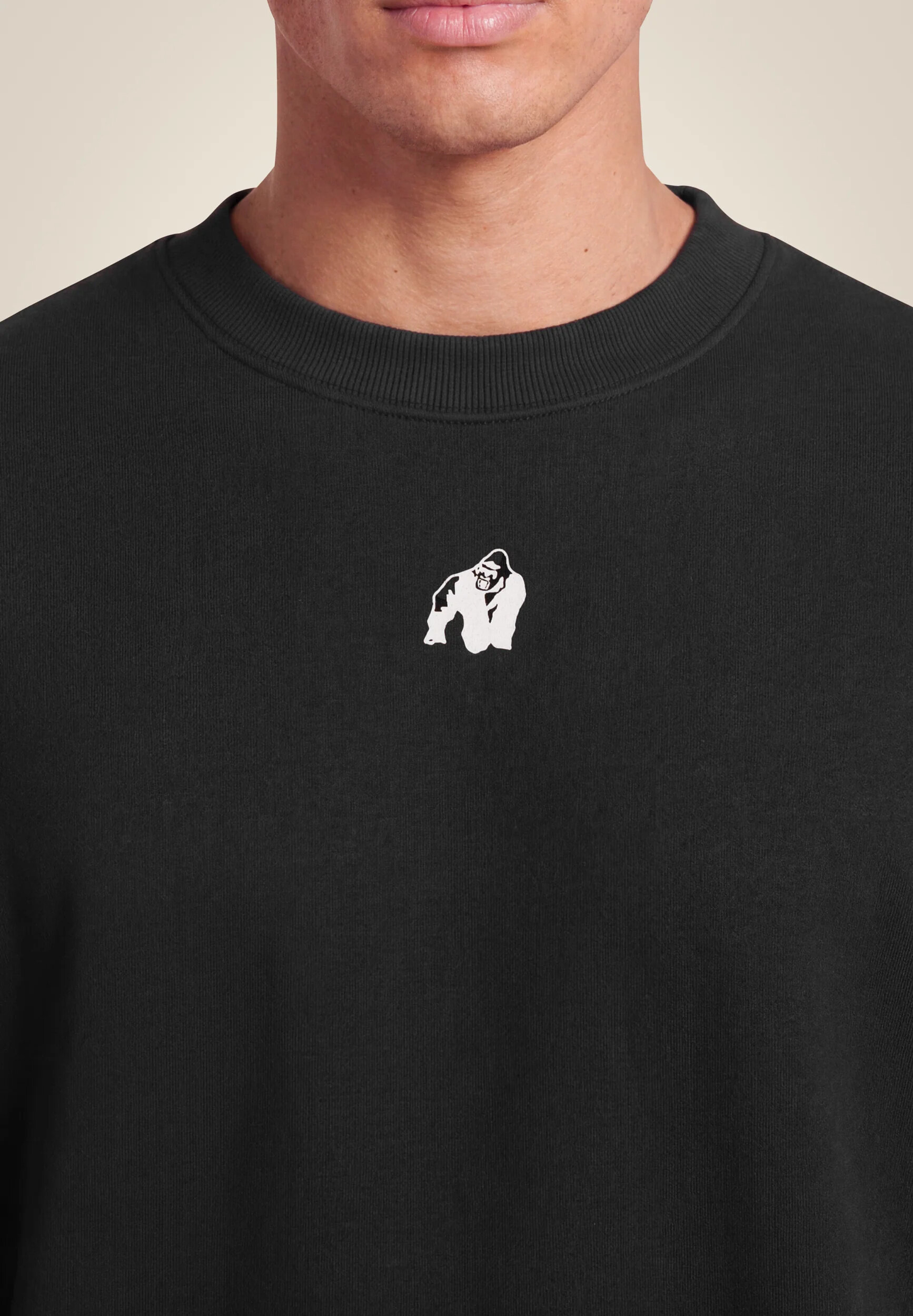 Leeds Oversized pull Gorilla Wear - Noir, photo 5