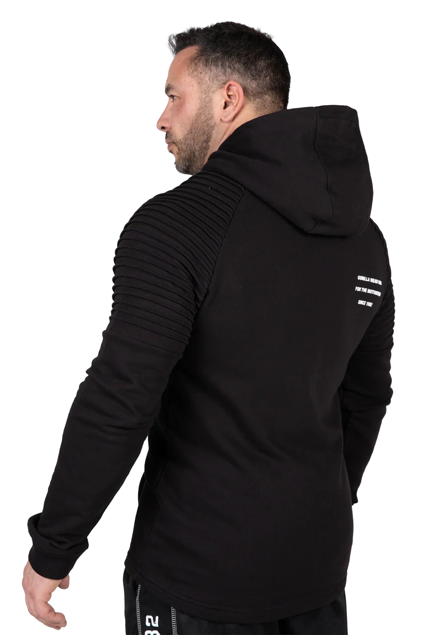 Delta Zipped sweat à capuche Gorilla Wear - Noir, vue 2