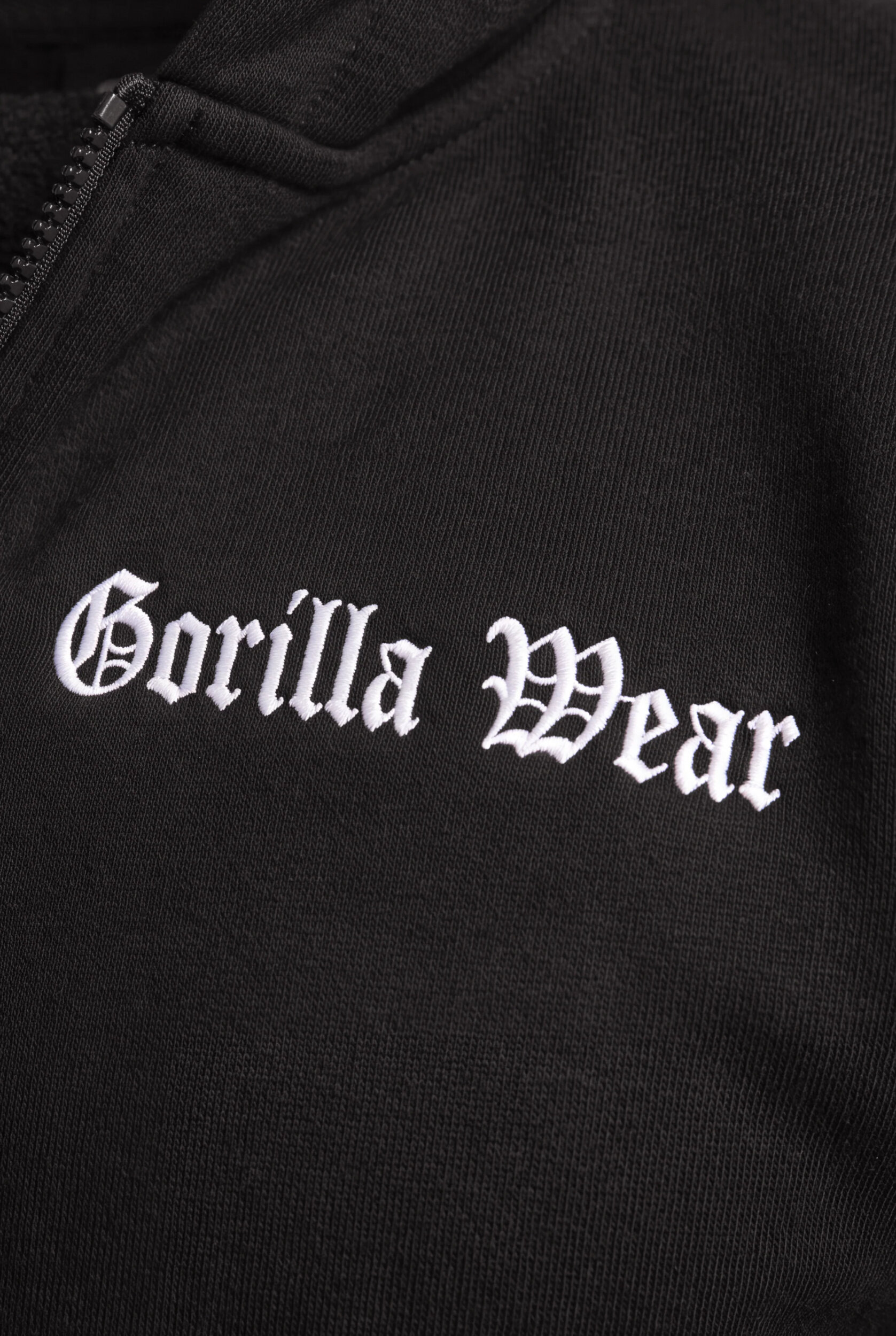 Utah Zipped sweat à capuche Gorilla Wear - Noir, vue 4