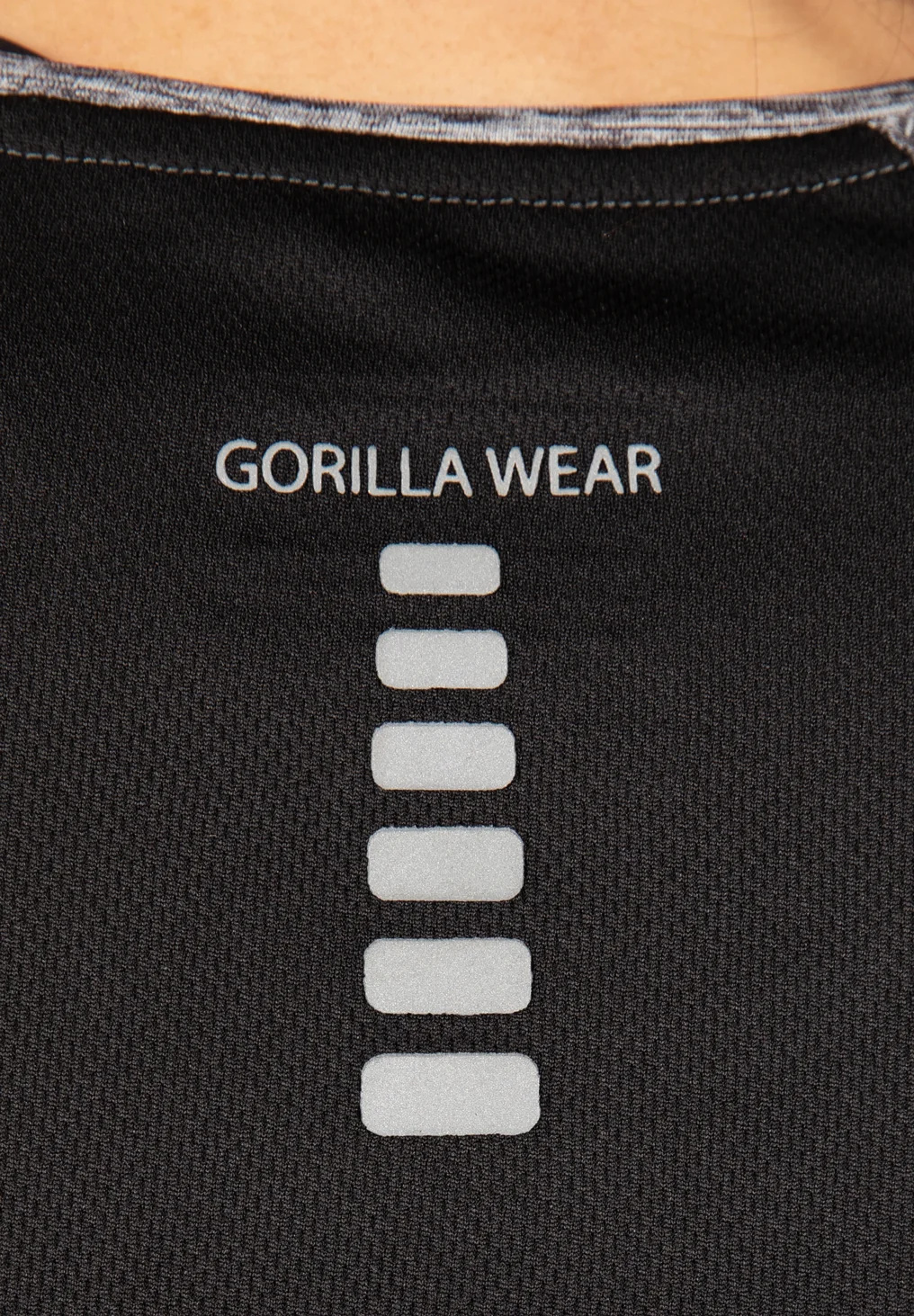 Monetta Performance T-shirt Gorilla Wear - Gris chiné/Noir, vue 5