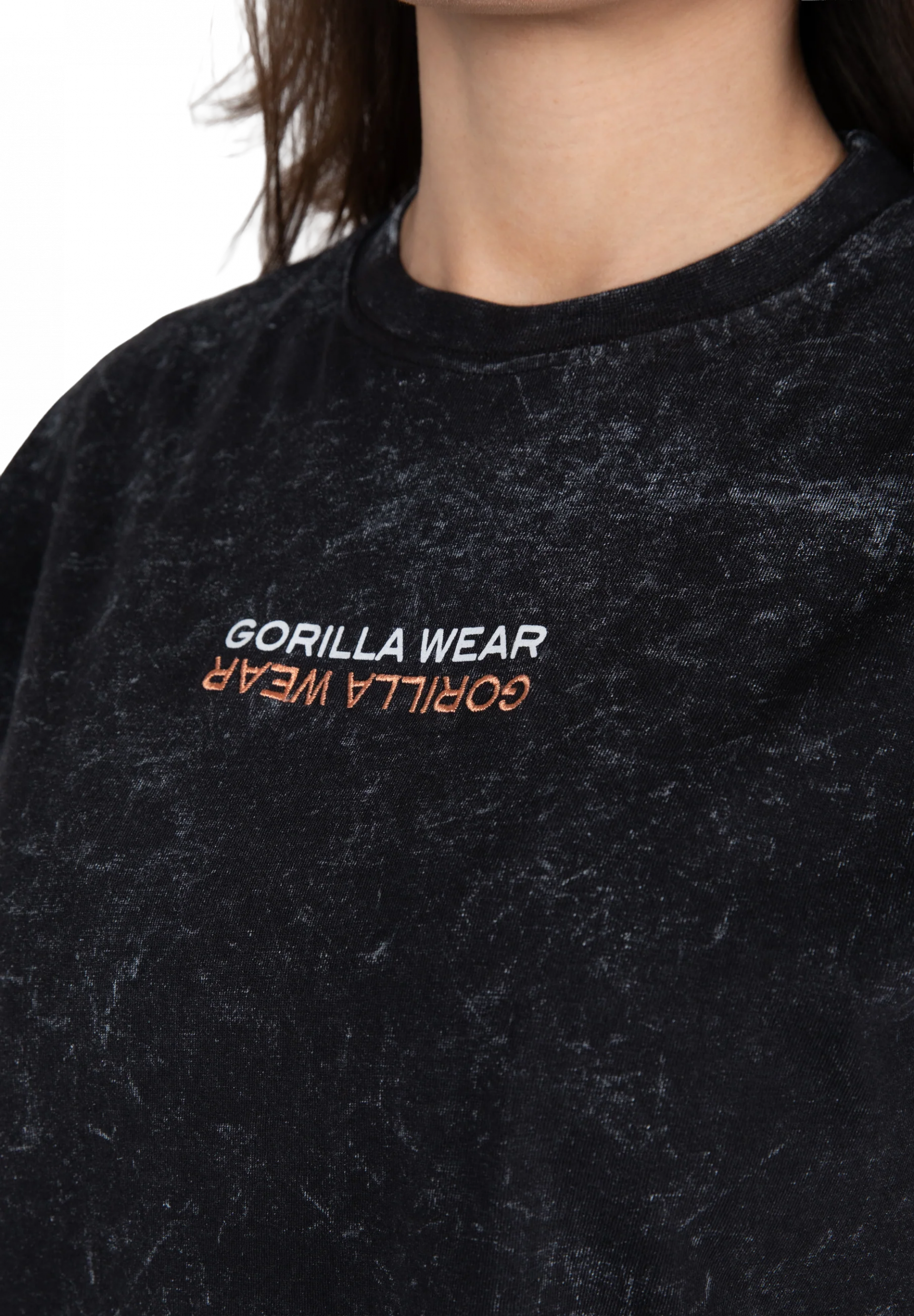 Medina Oversized T-shirt Gorilla Wear - Noir délavé, vue 5