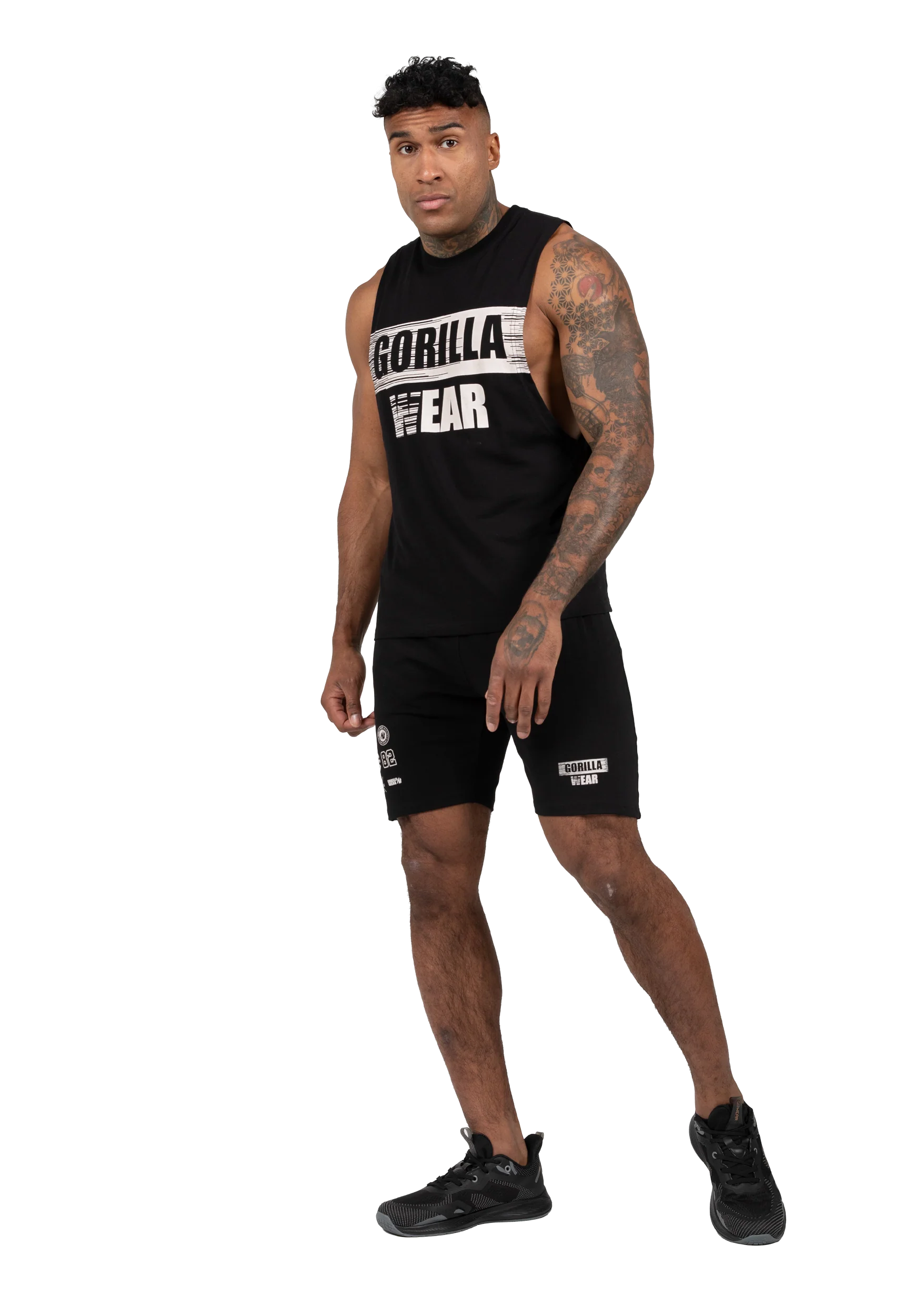Lopez Drop Armhole débardeur Gorilla Wear - Noir, vue 3