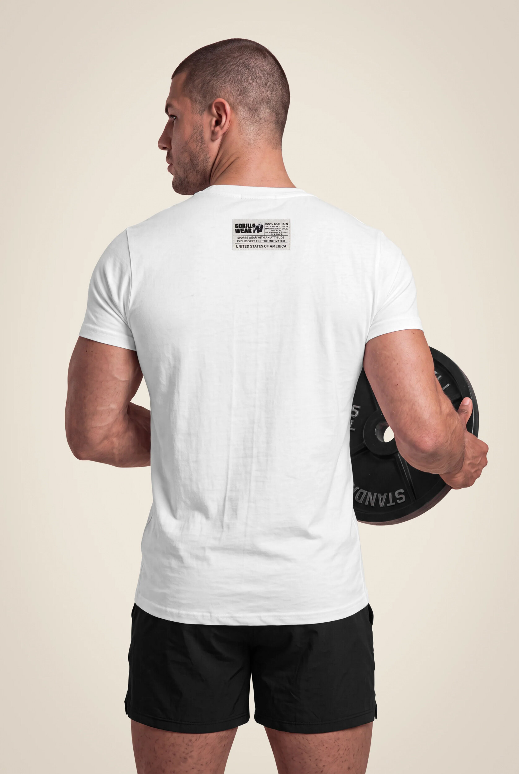 Classic T-shirt Gorilla Wear - Blanc, vue 2