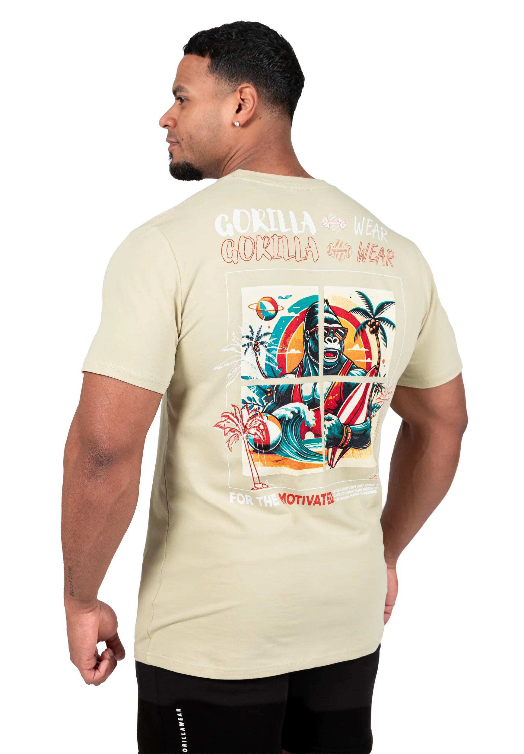 Santa Cruz T-shirt Gorilla Wear - Vert clair, vue 2
