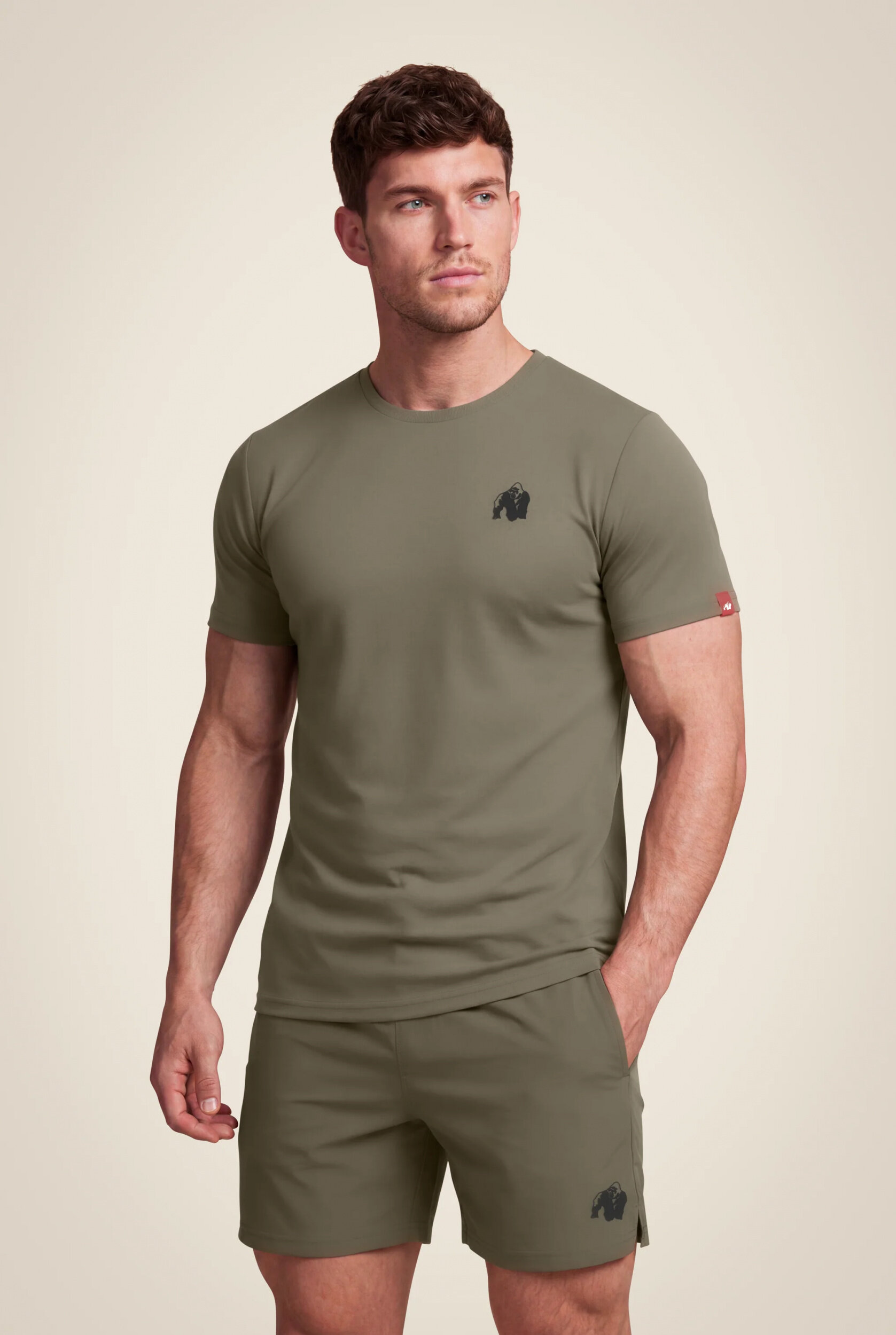 Colton T-shirt Gorilla Wear - Vert kaki - vue 1