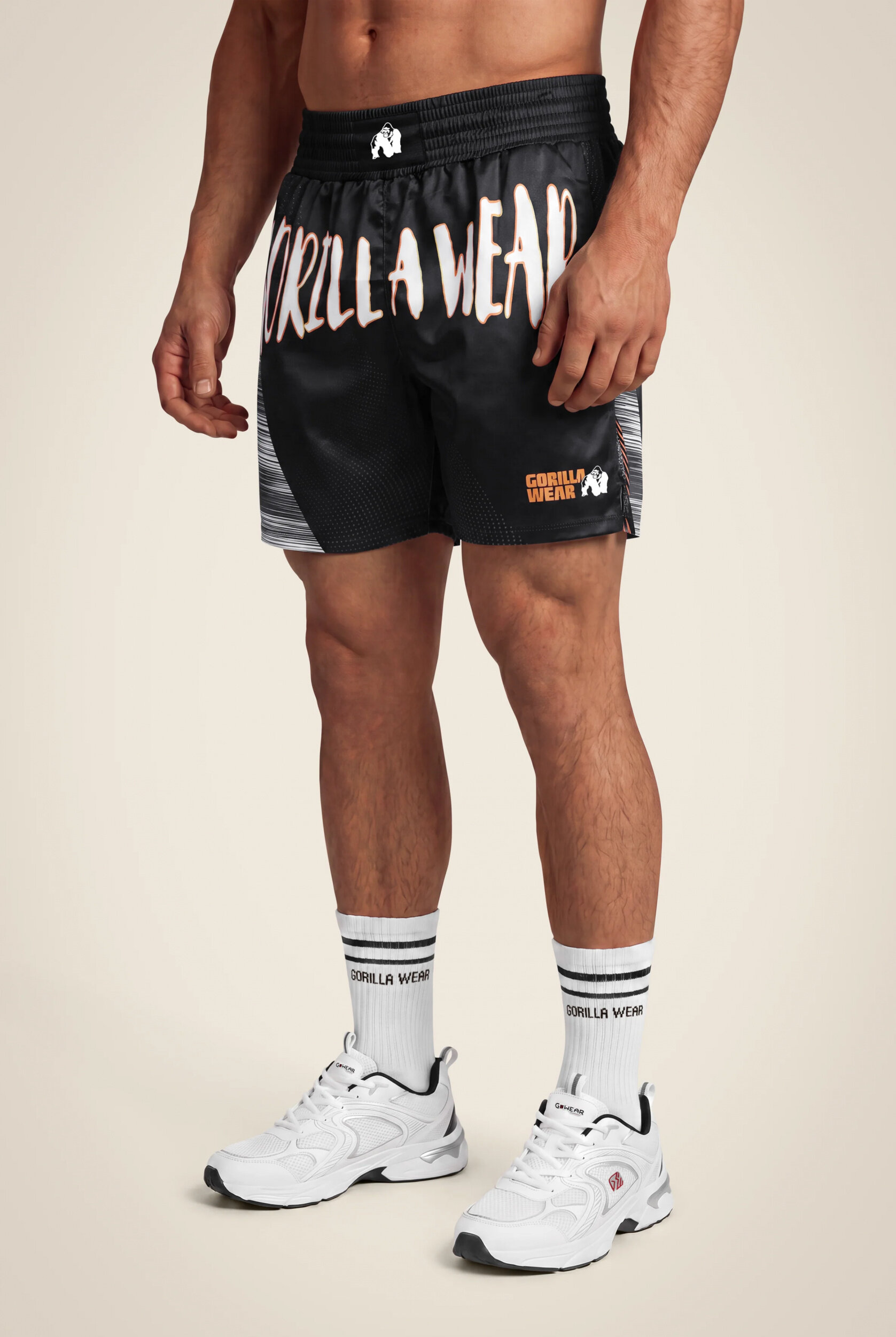 Clayton Boxing short Gorilla Wear - Noir/Or - vue 1