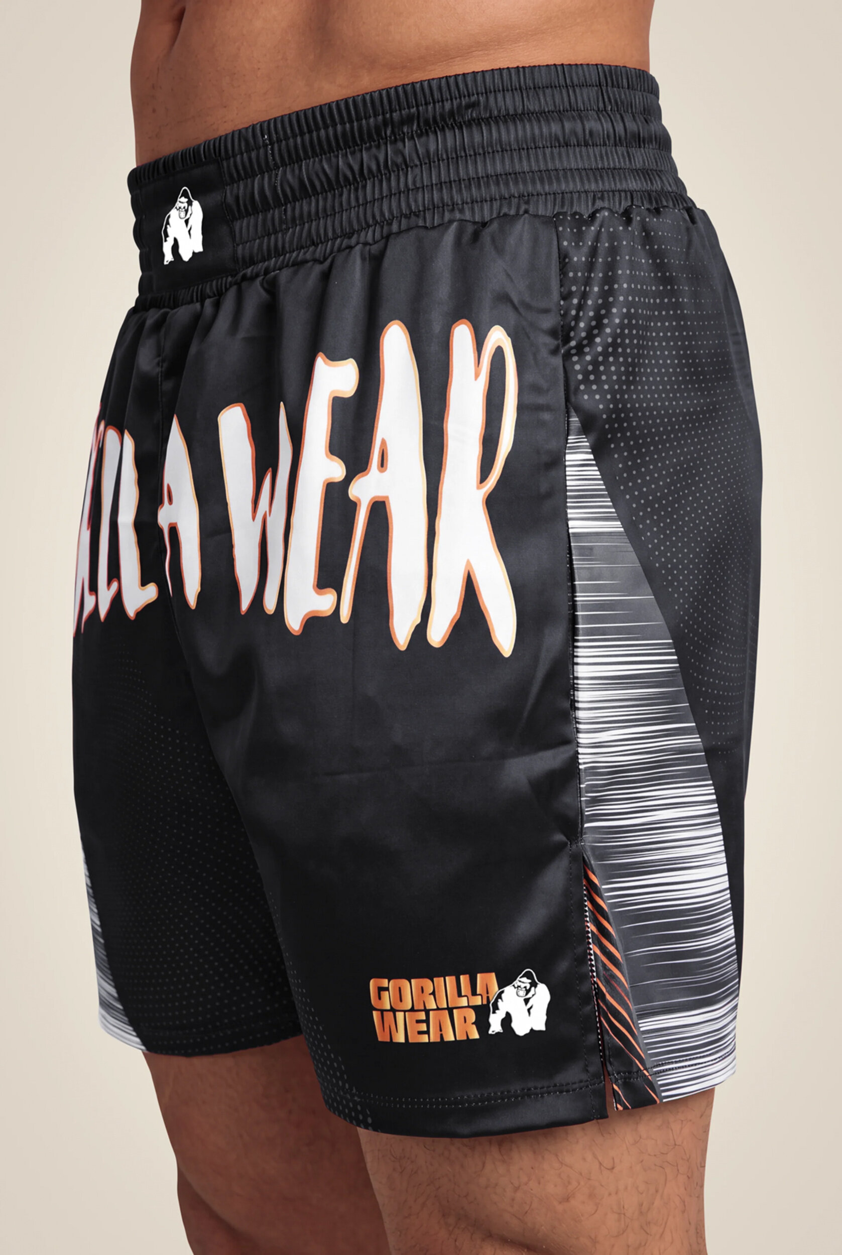 Clayton Boxing short Gorilla Wear - Noir/Or - vue 4