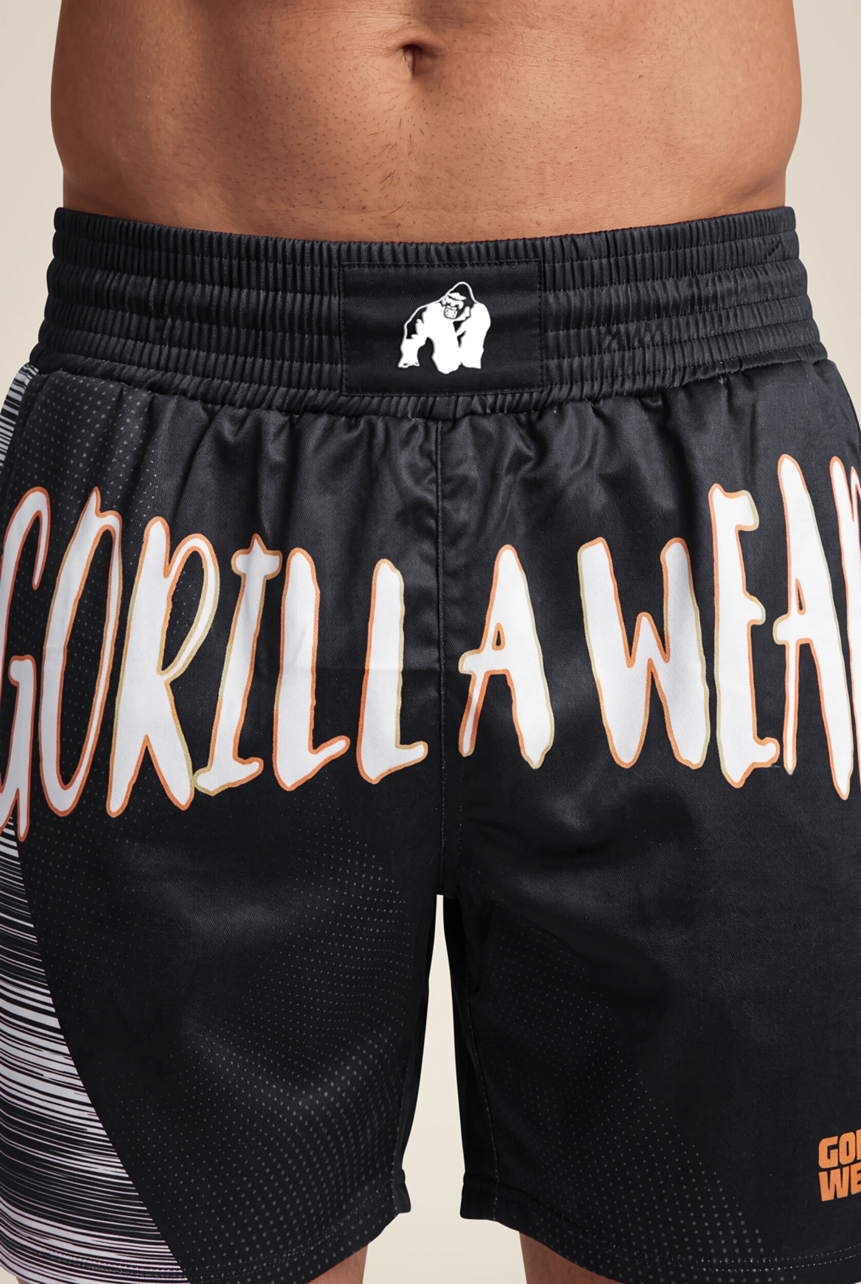 Clayton Boxing short Gorilla Wear - Noir/Or - vue 5