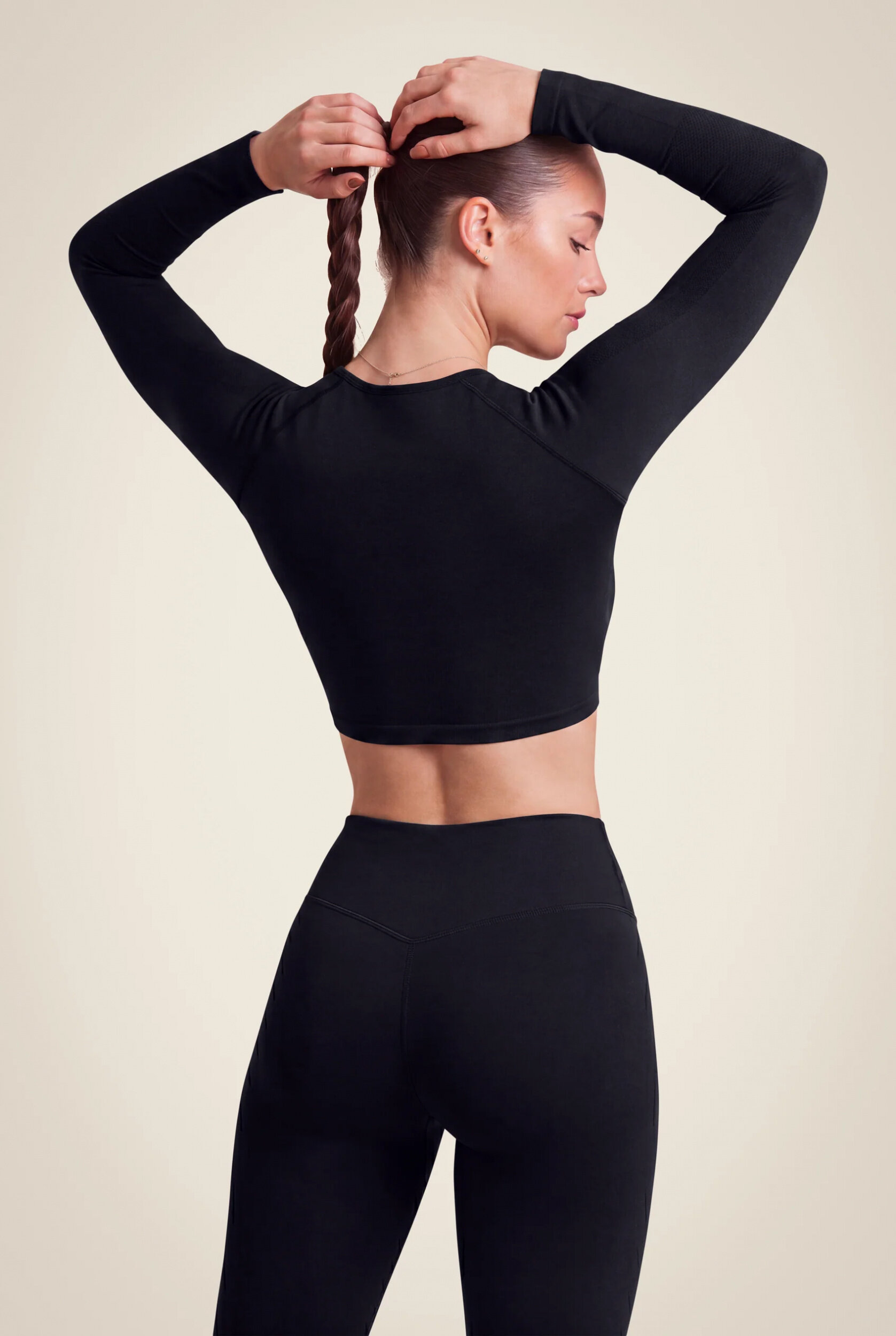 Hilton Seamless manches longues Gorilla Wear - Noir - vue 2