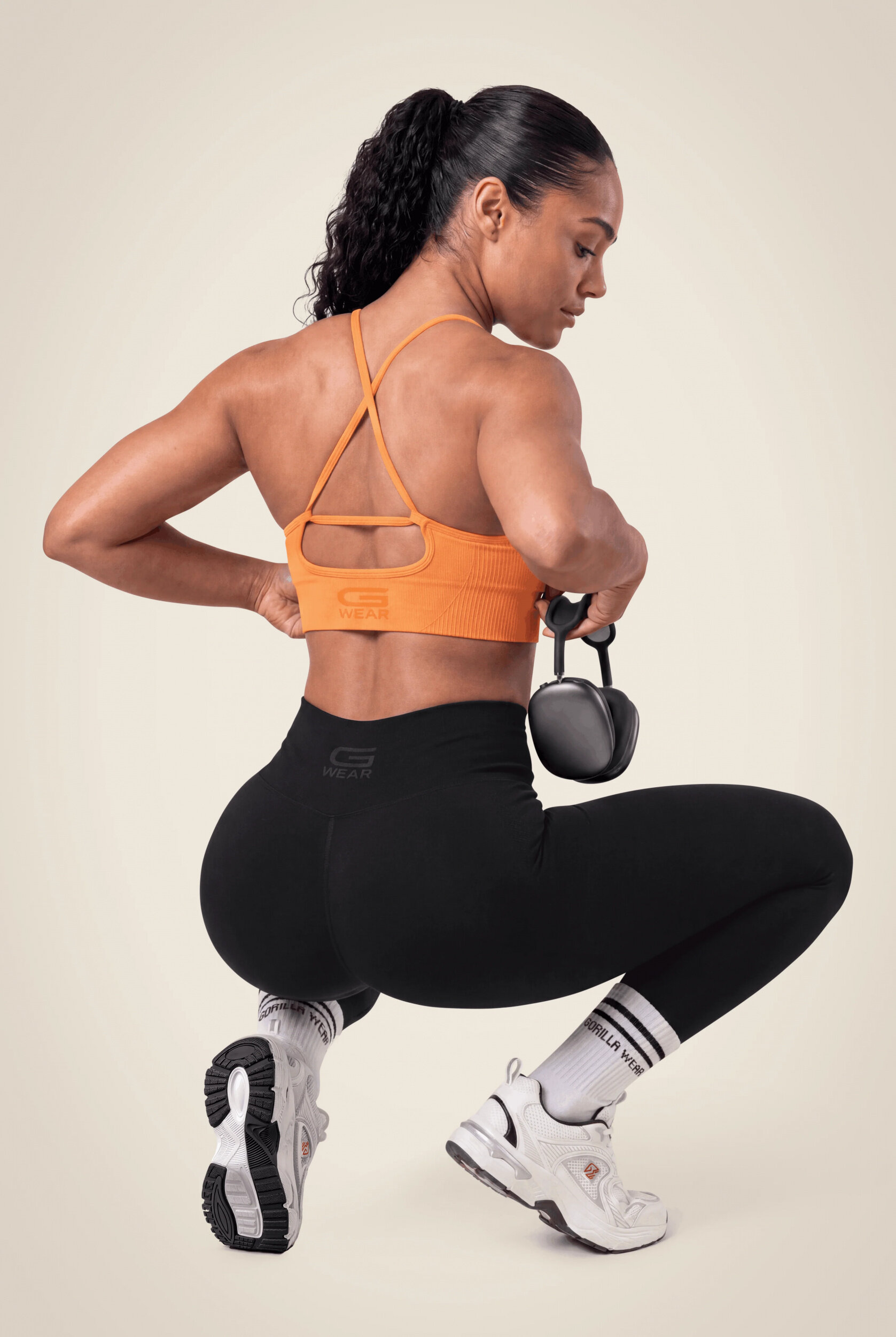 Olivia Seamless Brassière Gorilla Wear - Pêche - vue 2