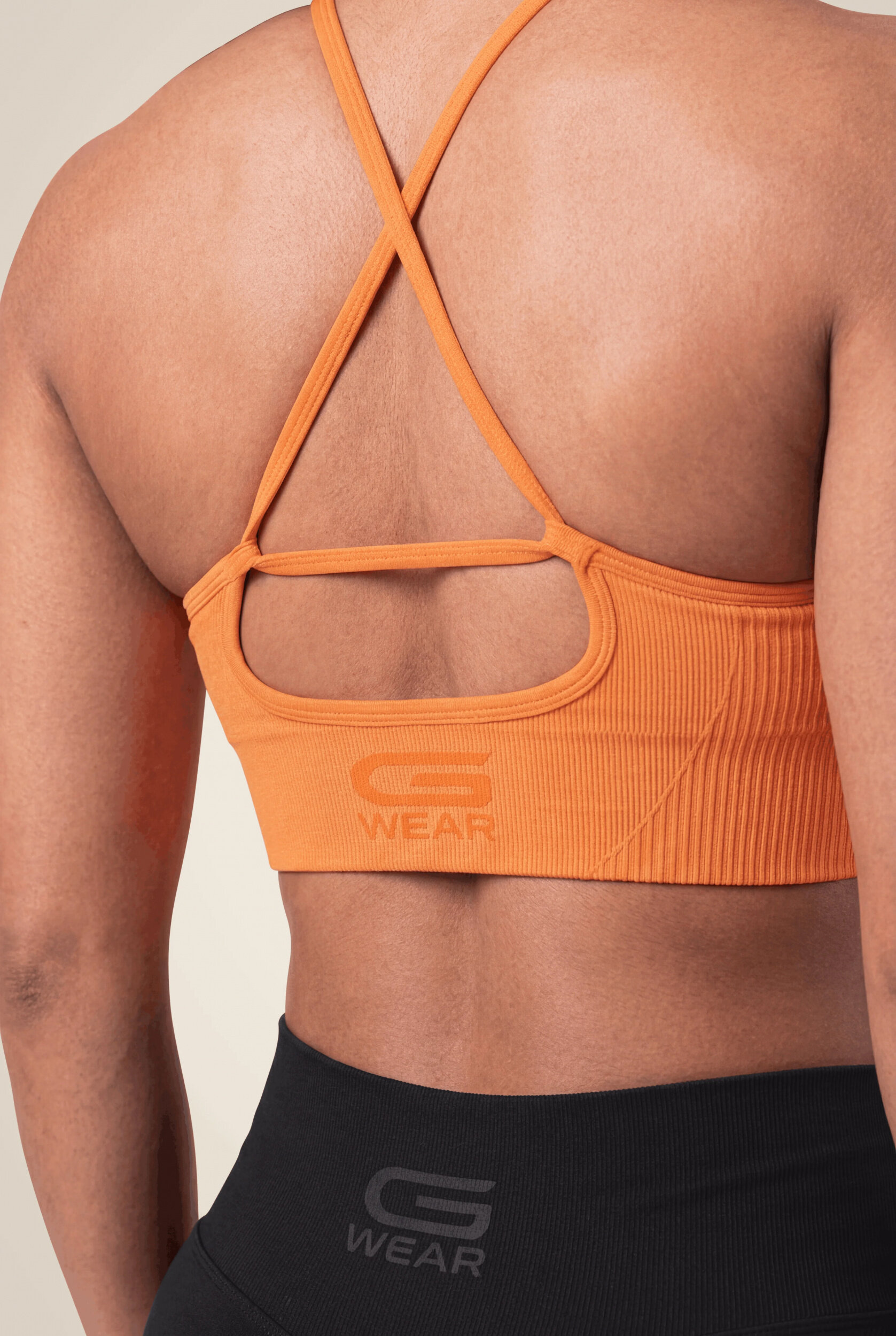 Olivia Seamless Brassière Gorilla Wear - Pêche - vue 5