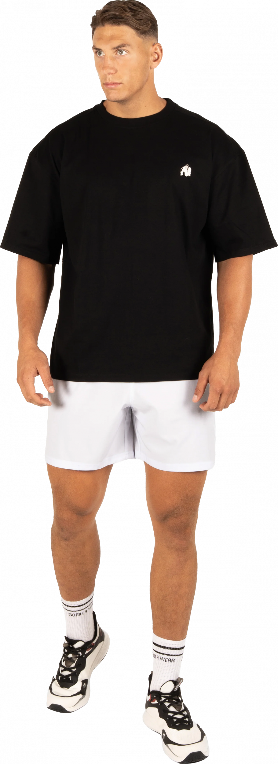 Kingston Oversized T-shirt Gorilla Wear - Noir - vue 3