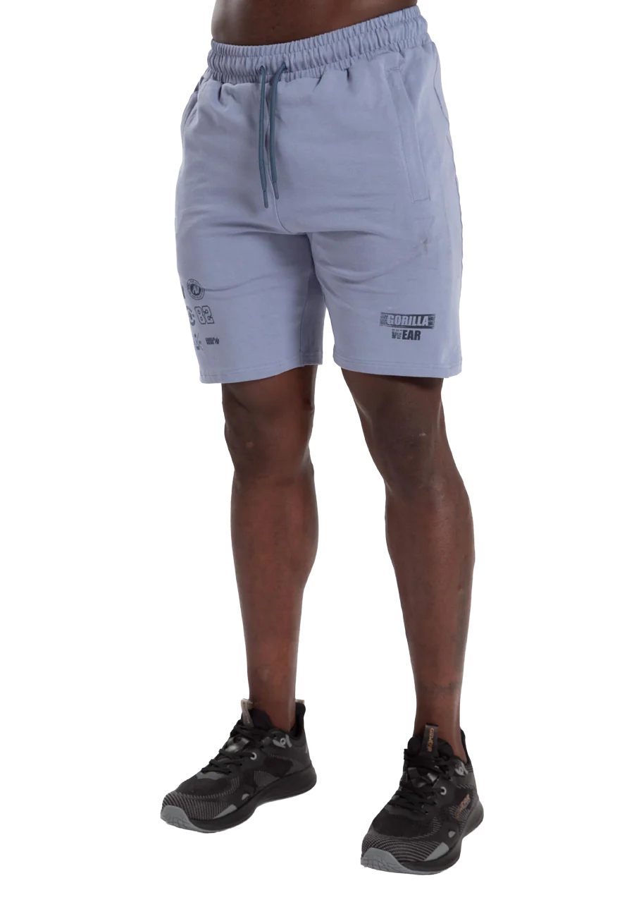 Lopez short Gorilla Wear - Bleu délavé - vue 1