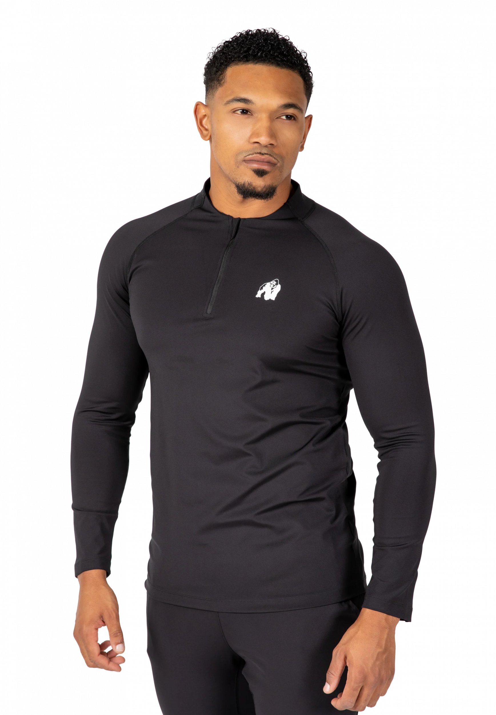 Hamilton Hybrid manches longues Gorilla Wear - Noir - vue 1