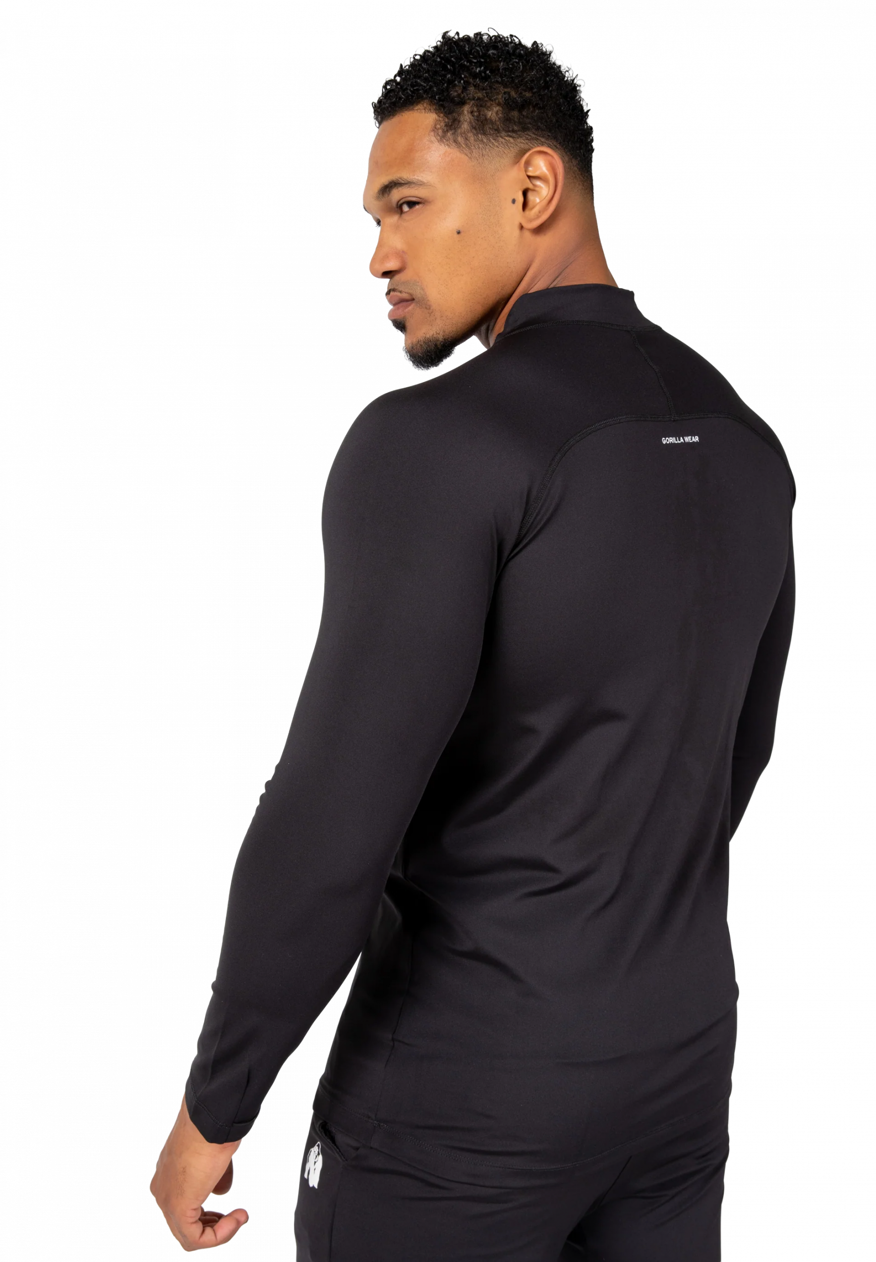 Hamilton Hybrid manches longues Gorilla Wear - Noir - vue 2