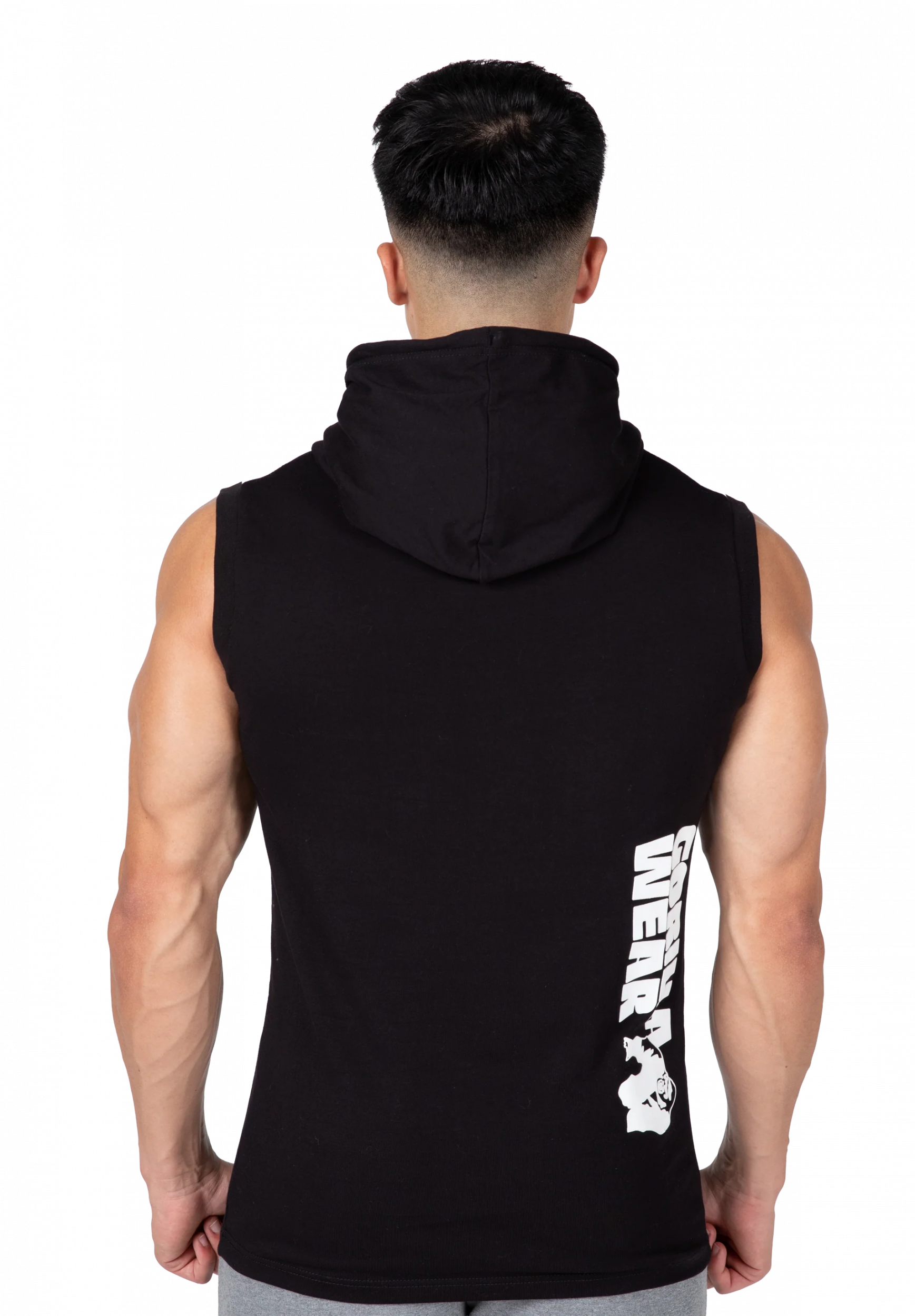 Oswego S/L Hooded T-shirt Gorilla Wear - Noir, vue 2