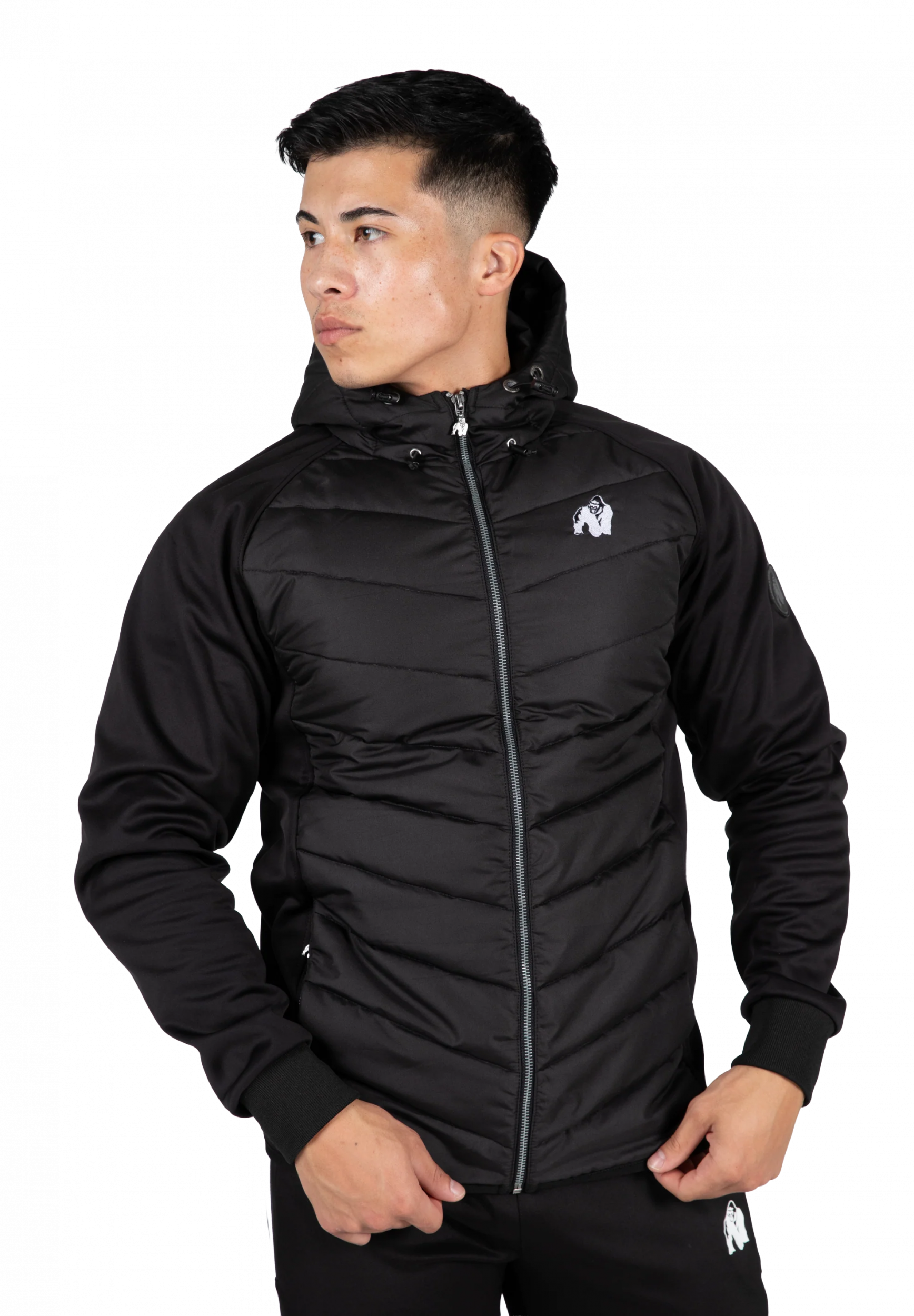 Veste Felton Gorilla Wear homme - Noir