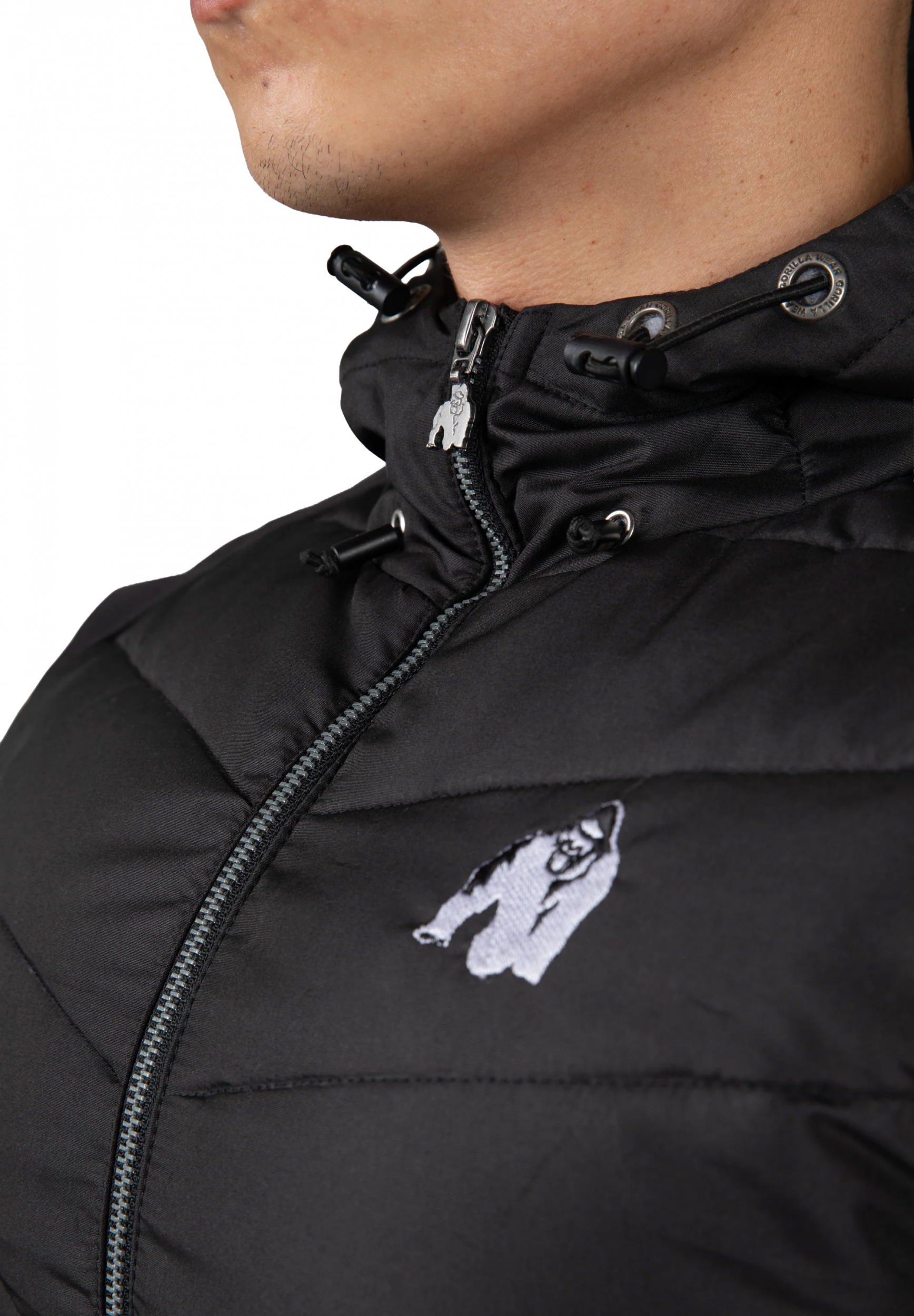 Veste Felton Gorilla Wear homme - Noir 4