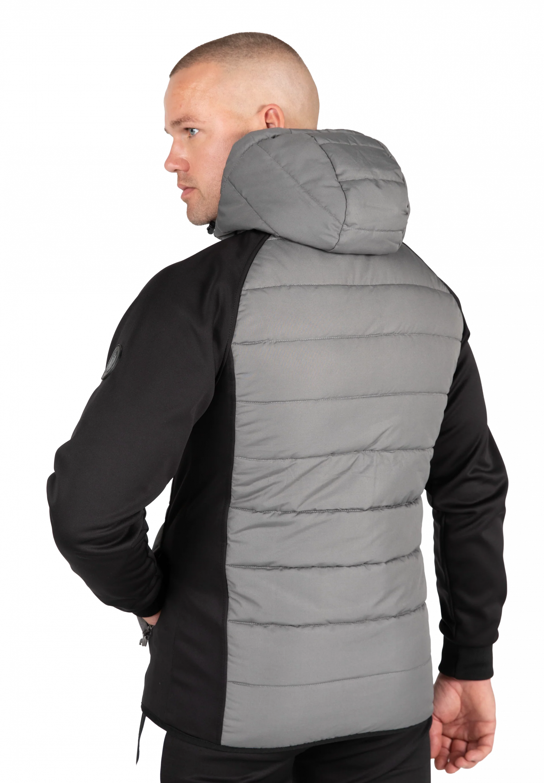 Veste Felton Gorilla Wear homme - Gris/Noir 2