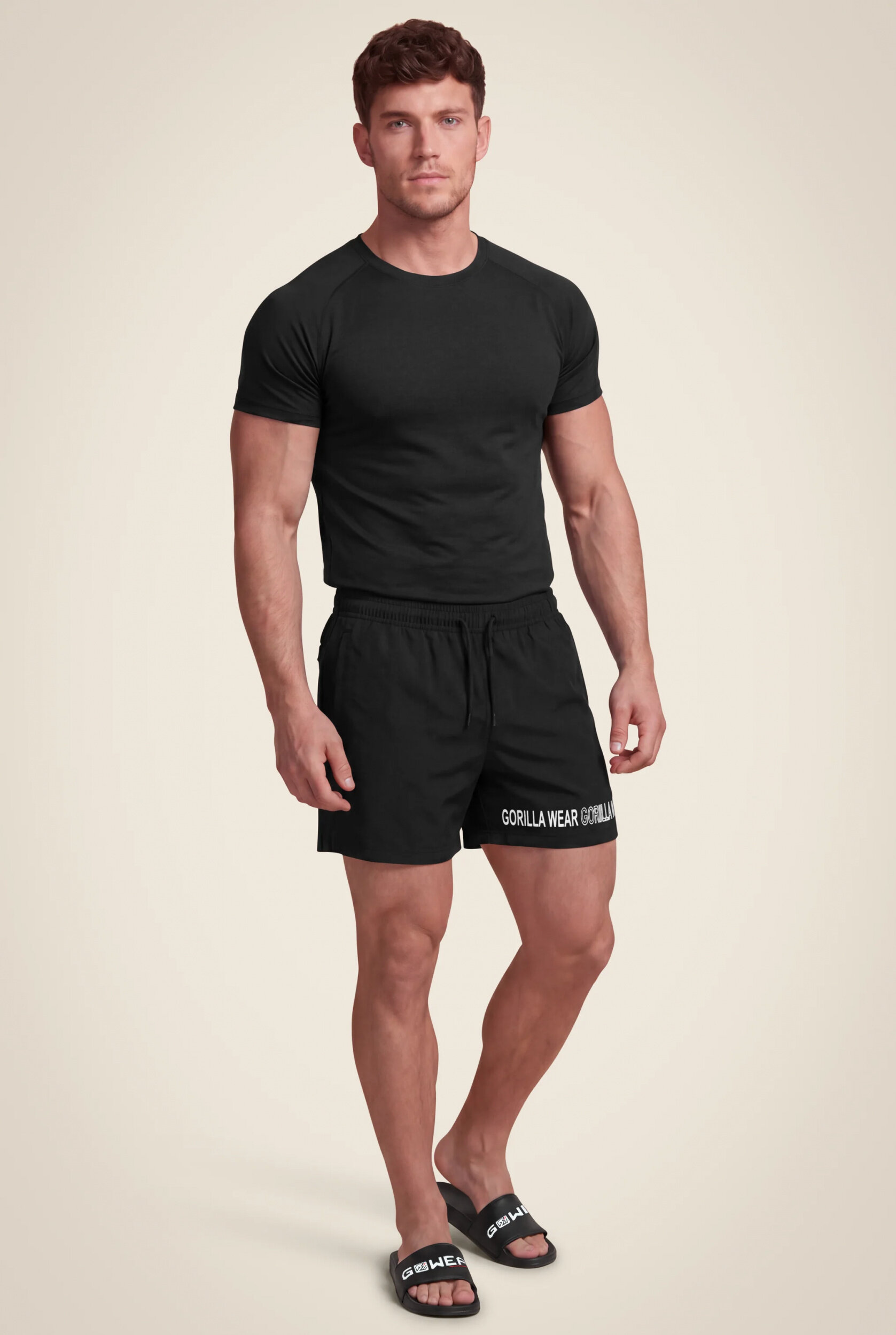 Short de bain Otis Gorilla Wear homme - Noir 3
