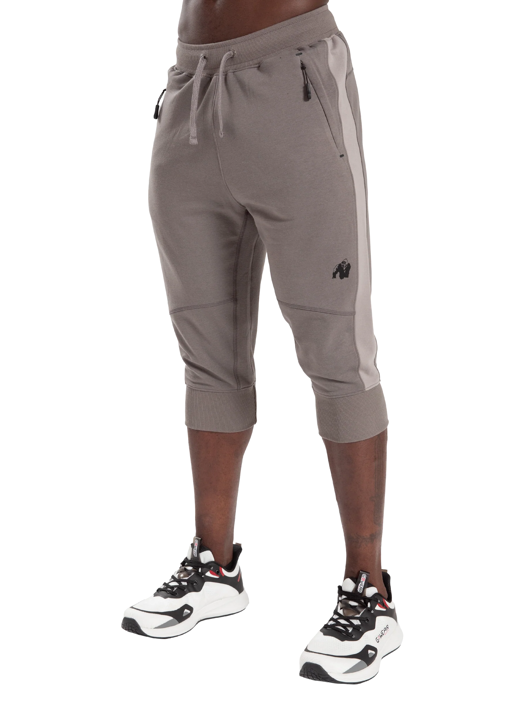 Jogging 3/4 Thompson Gorilla Wear homme - Gris