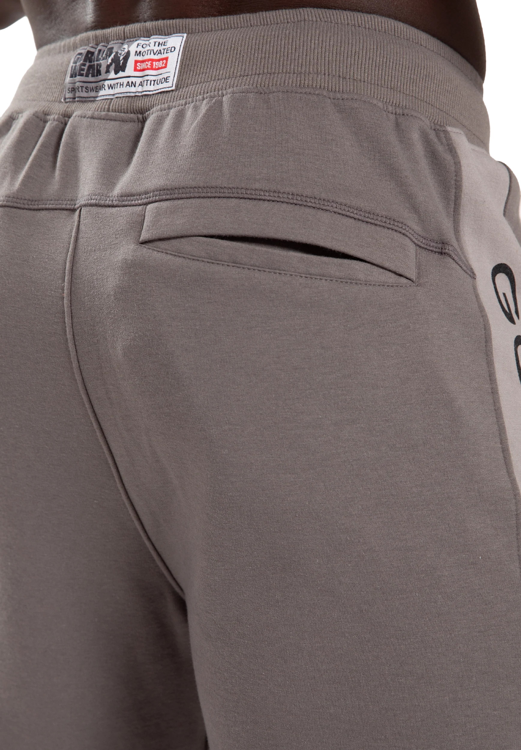 Jogging 3/4 Thompson Gorilla Wear homme - Gris 5