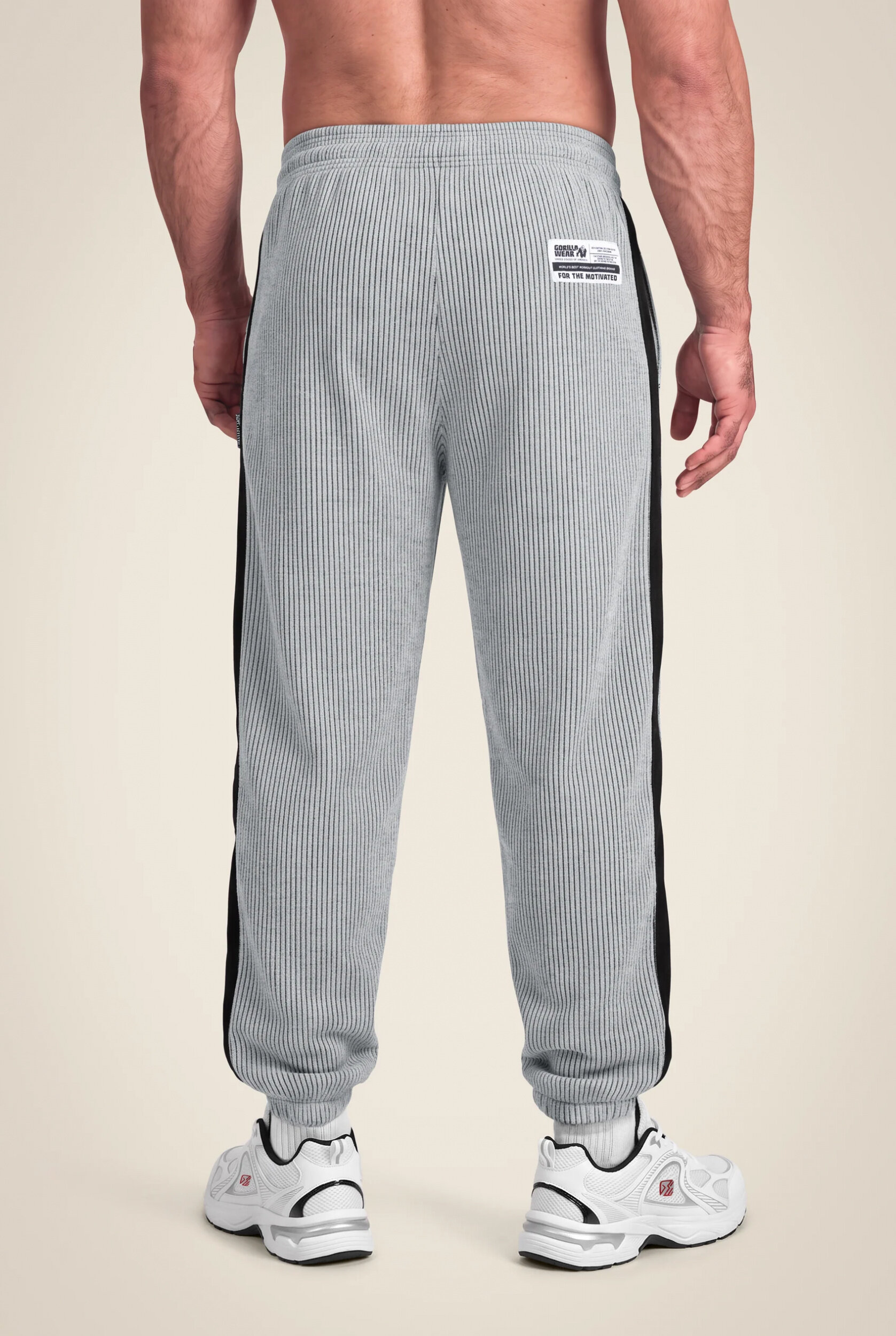 Pantalon Old School Augustine Gorilla Wear homme - Gris 2