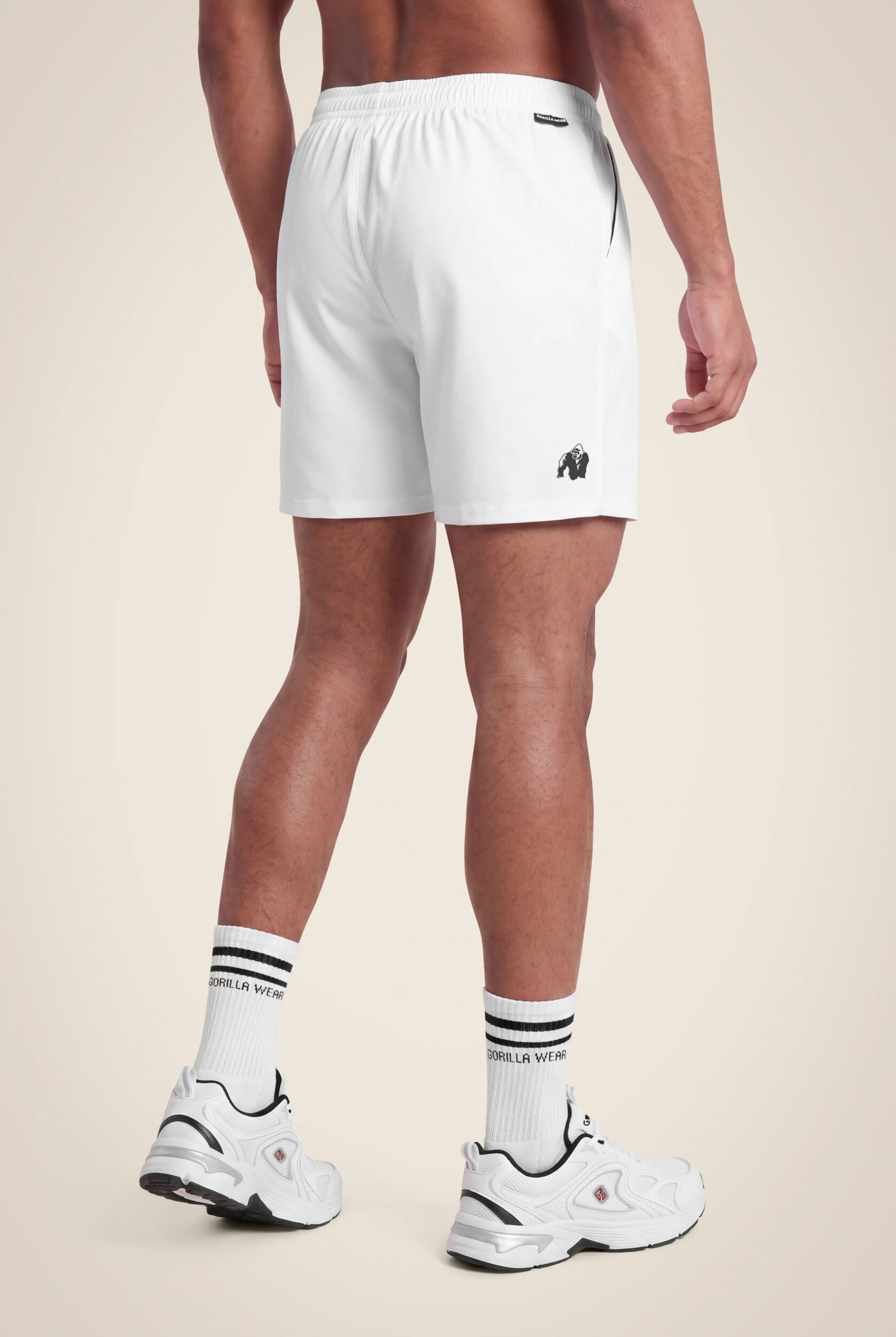 Short Clarkson Gorilla Wear homme - Blanc 2