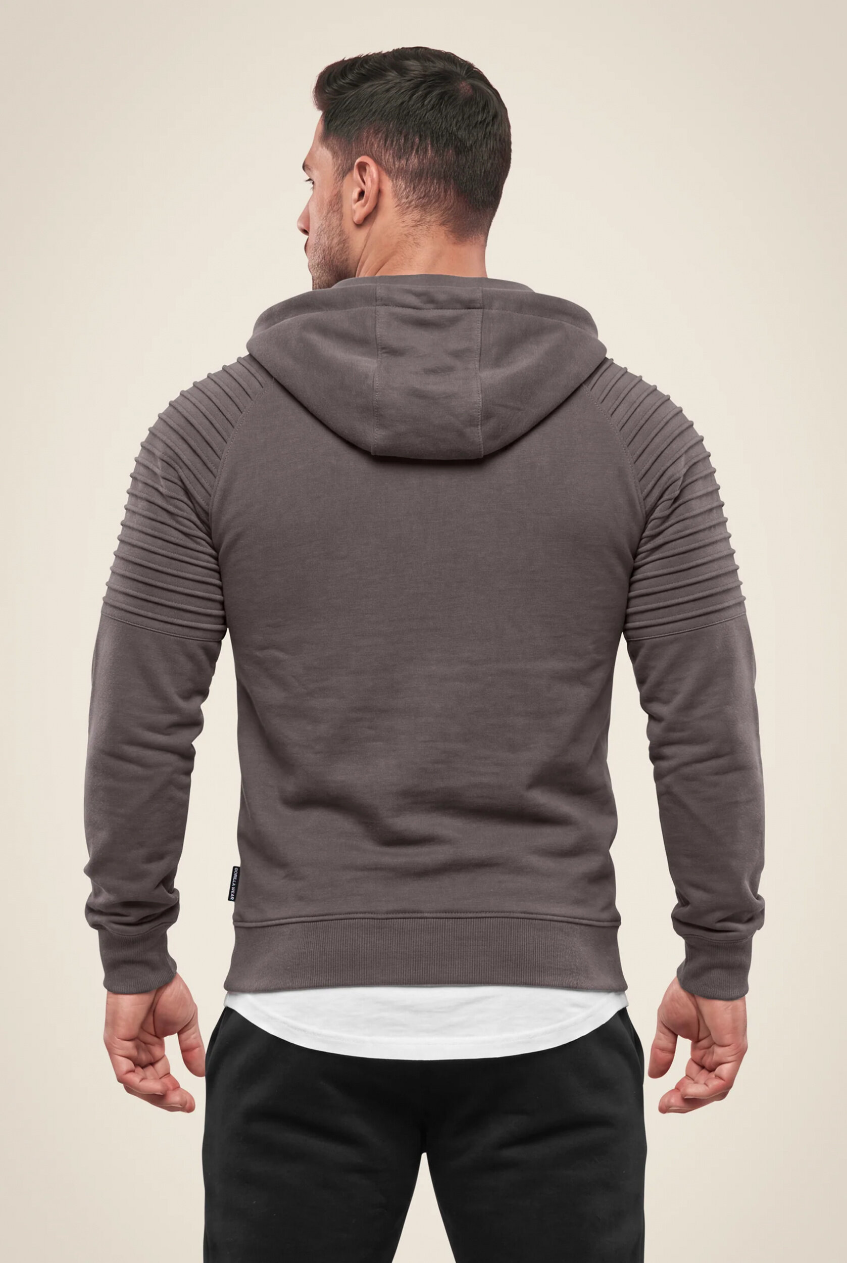 Sweat zippé Georgia Gorilla Wear homme - Gris 2