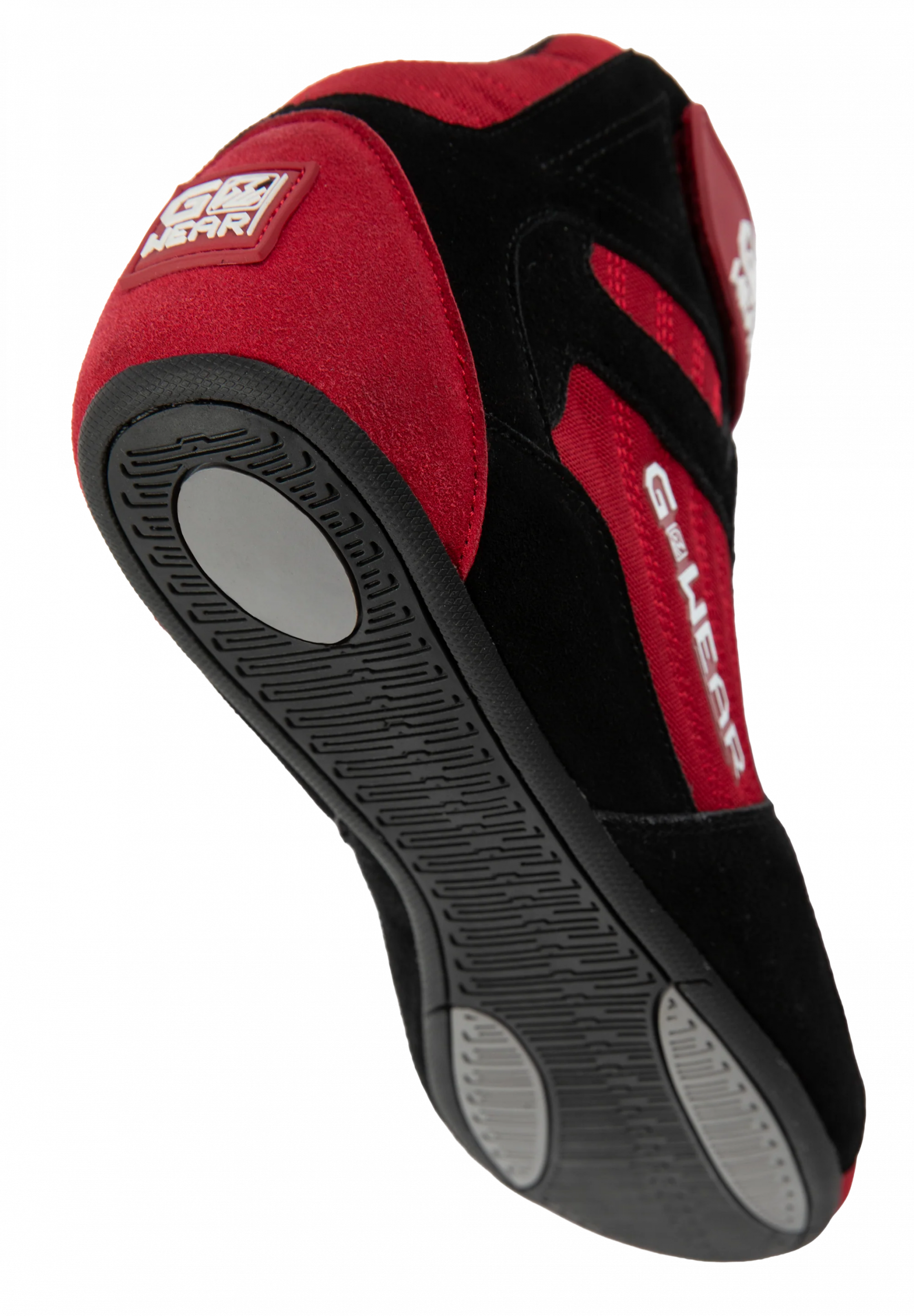 Chaussures montantes Gwear Pro High Tops Gorilla Wear - Rouge/Noir 2